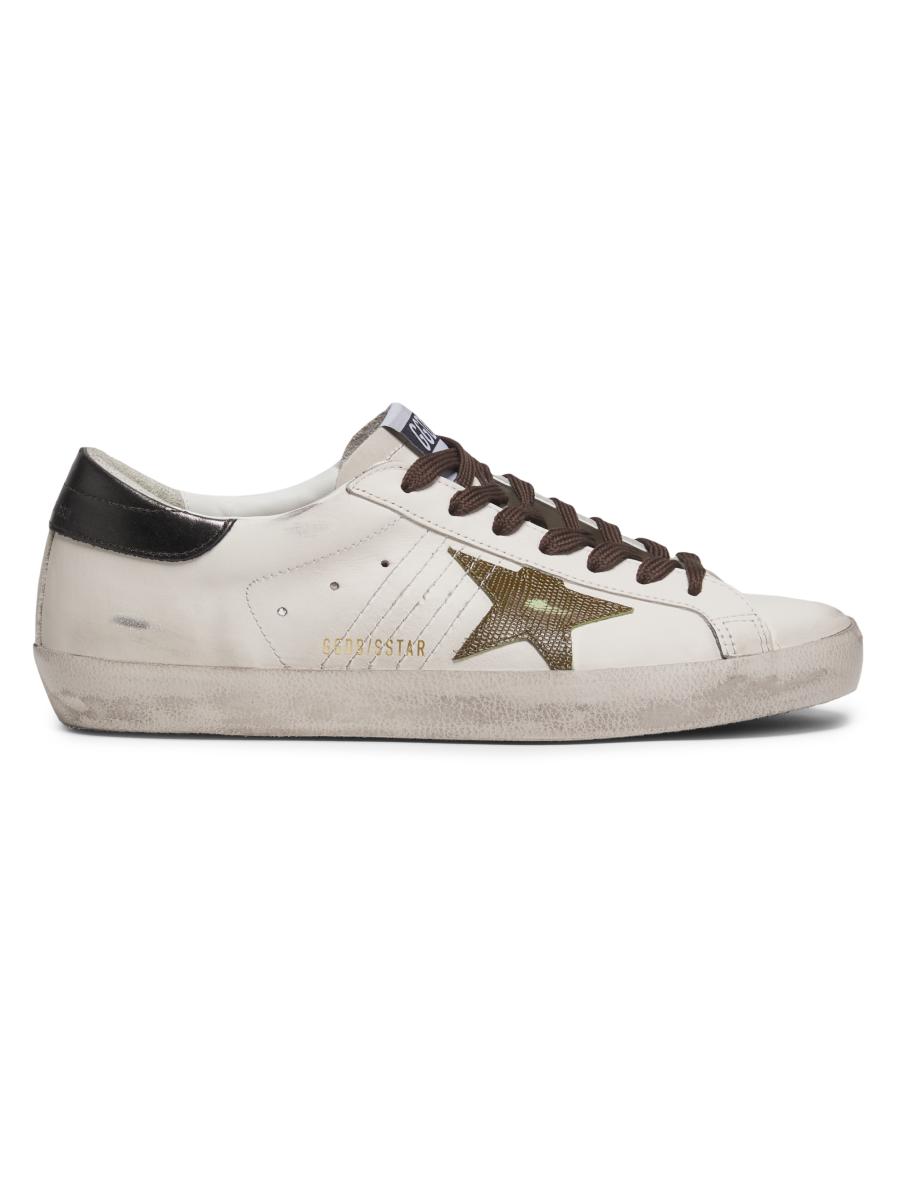 Golden Goose Super-Star Leather Low-Top Sneakers | Saks Fifth Avenue