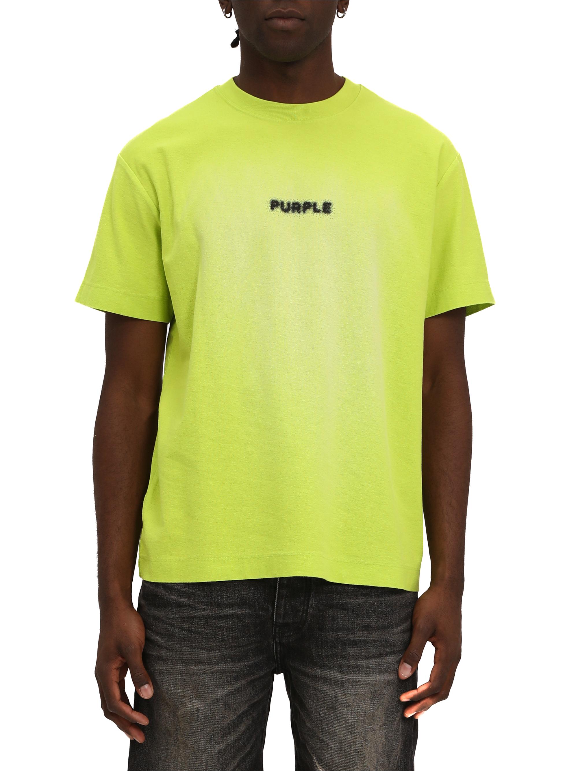 Purple Brand Men's Logo Cotton Jersey T-Shirt - Green