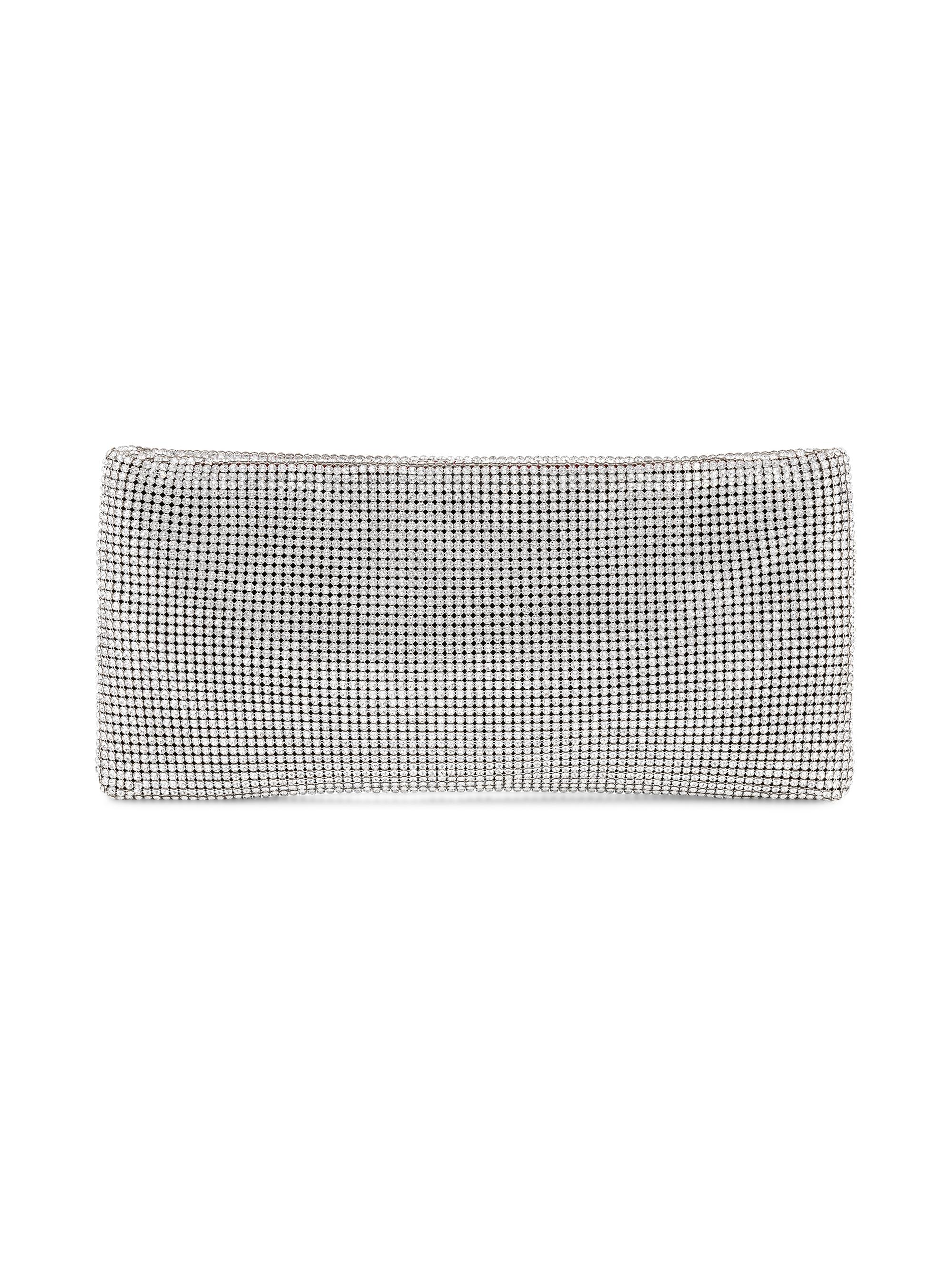 Christian Louboutin Women's Maykimay Clutch - Silver