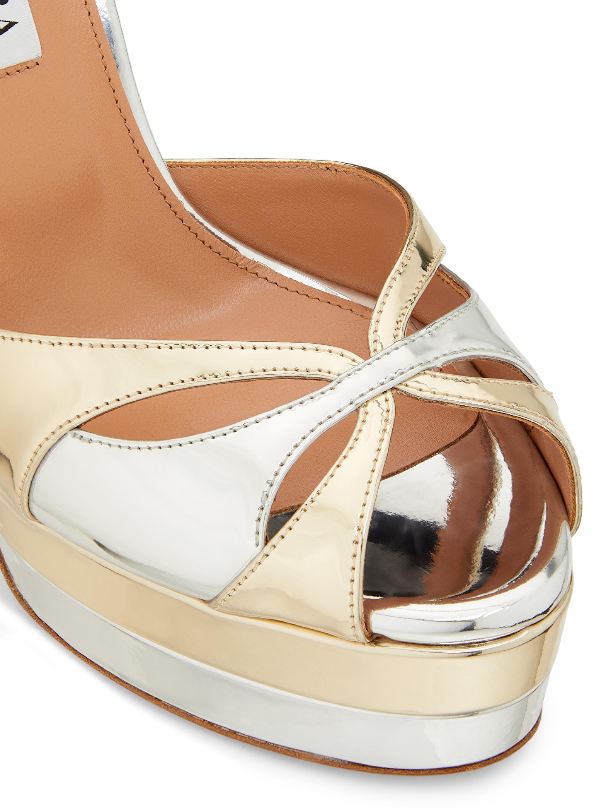 Aquazzura Moves 130MM Platform Pumps | Saks Fifth Avenue