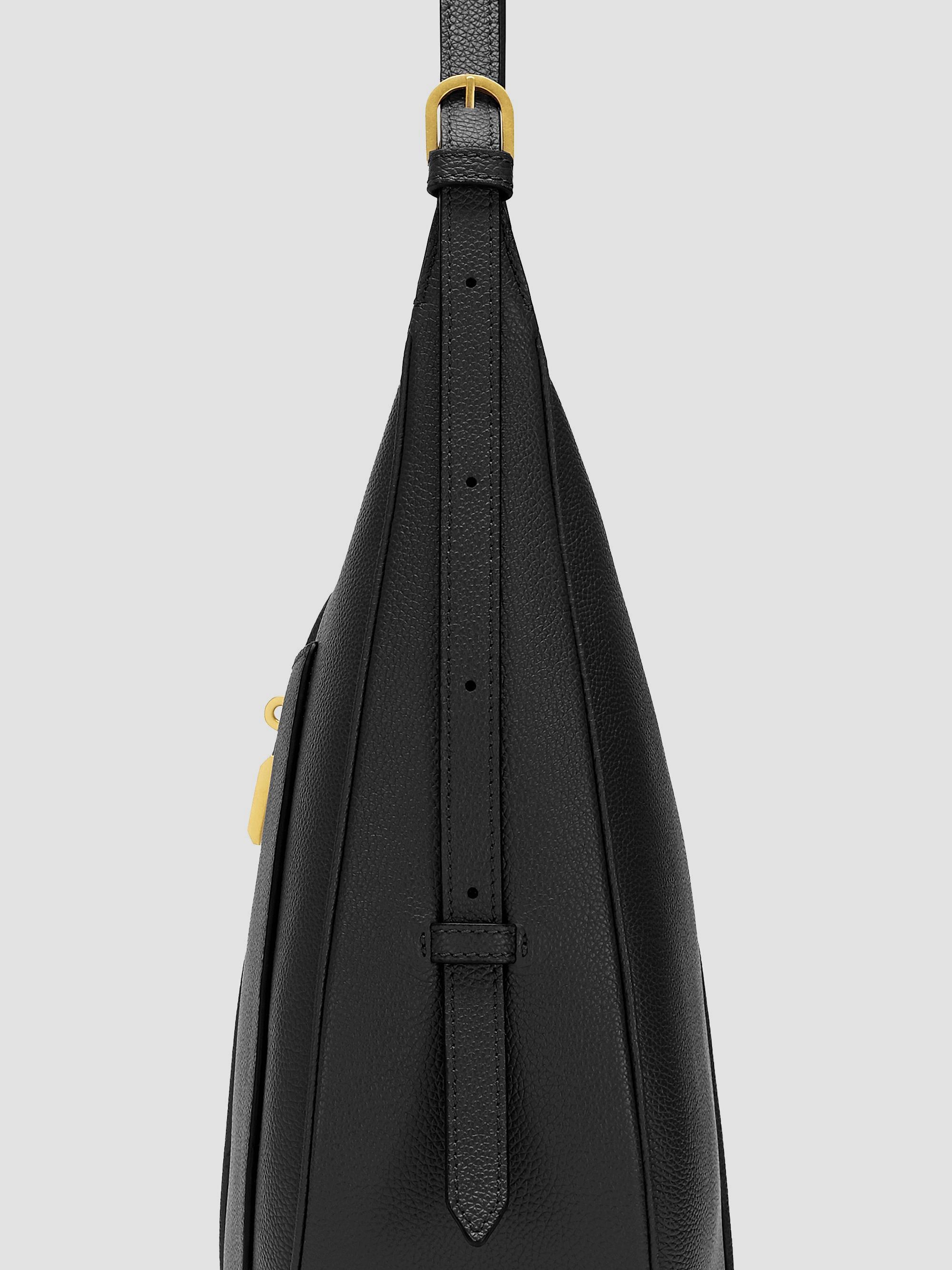 DeMellier Siena Grained Leather Hobo Bag | Saks Fifth Avenue