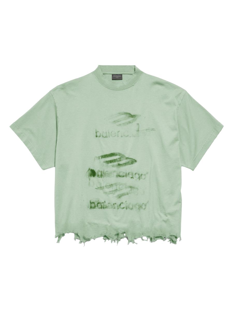 Balenciaga DIY Imprint Cropped T-Shirt | Saks Fifth Avenue
