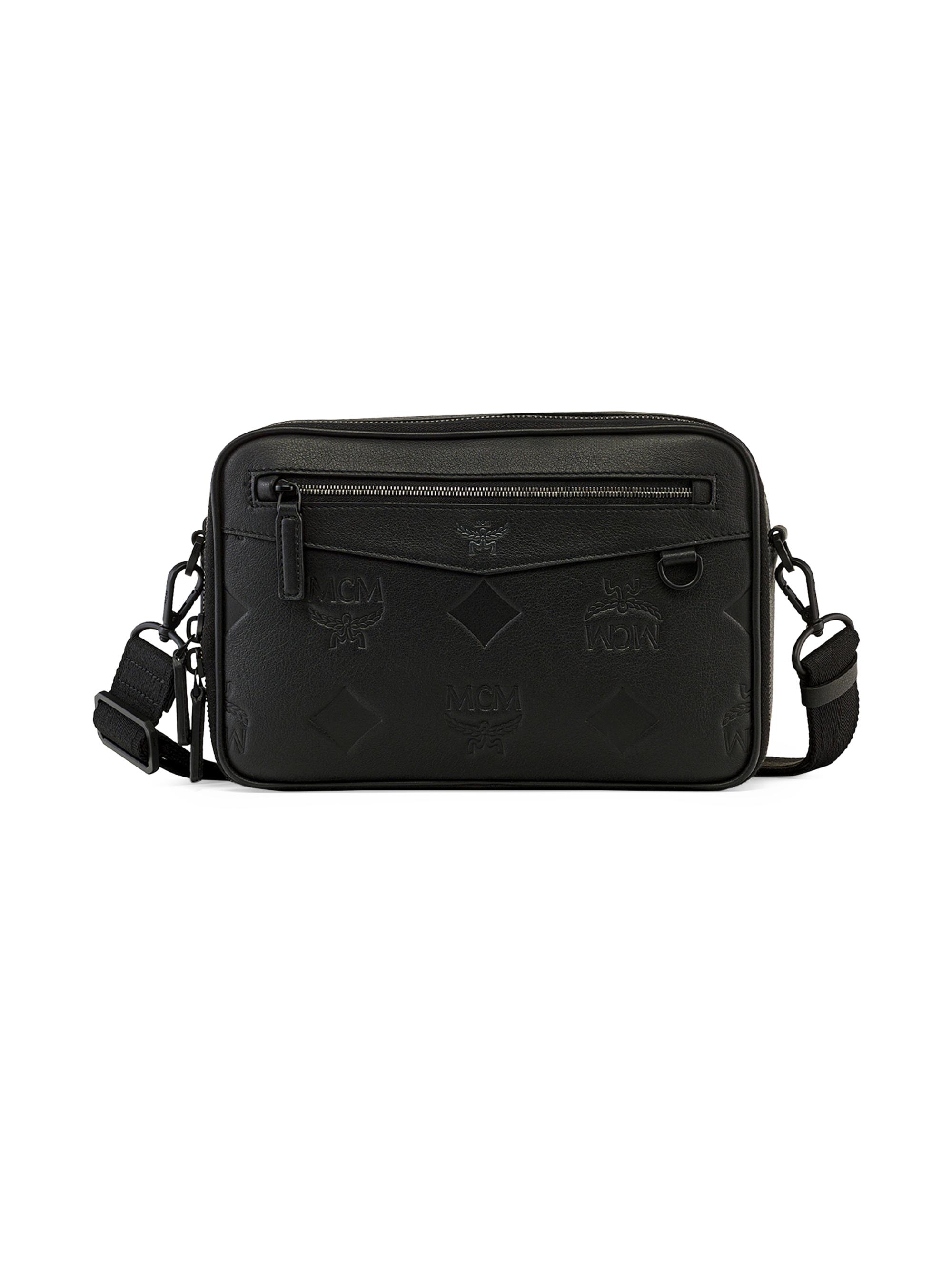MCM Aren Monogram Visetos Crossbody Bag | Saks Fifth Avenue