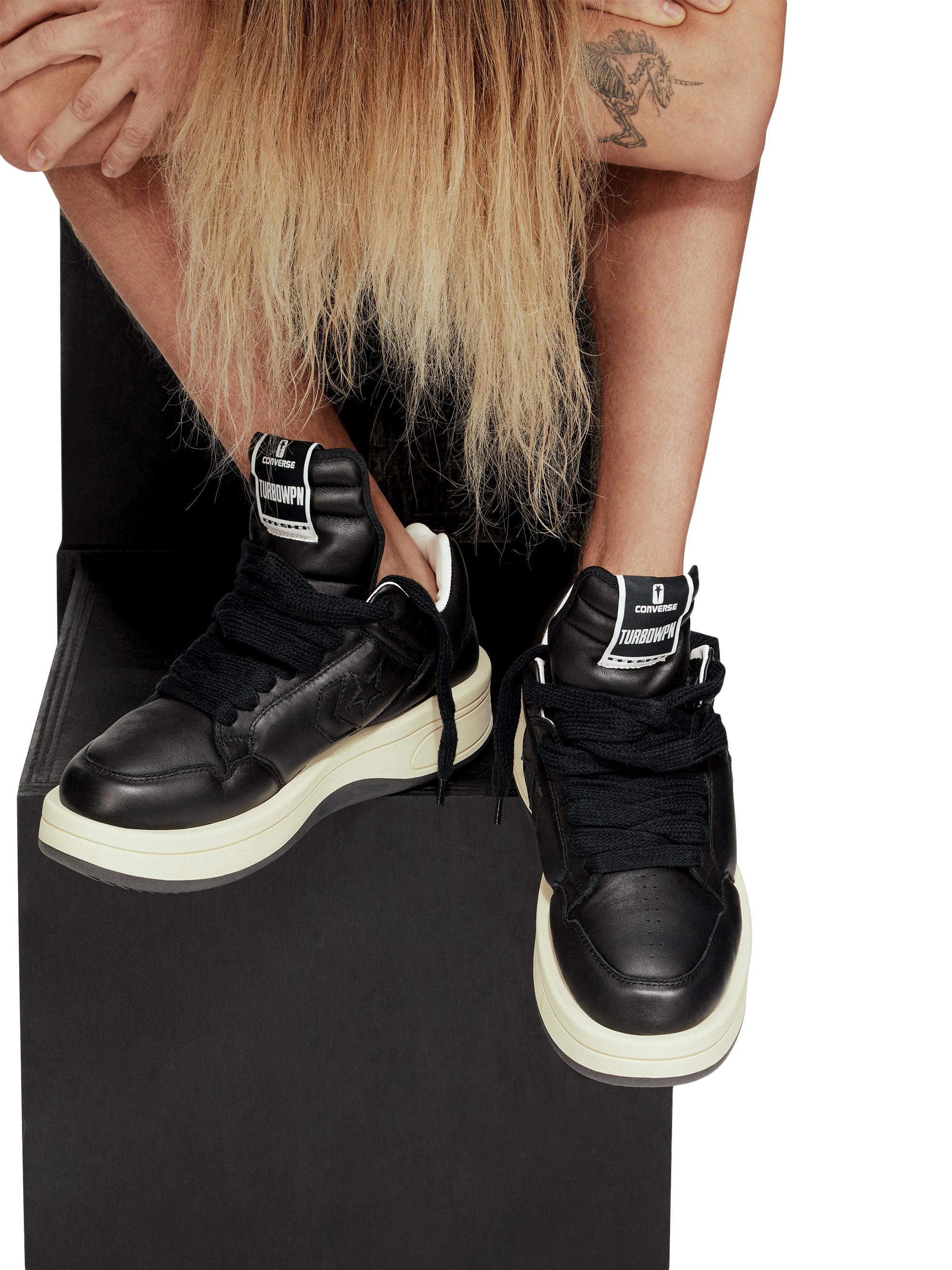 DRKSHDW by Rick Owens Converse x DRKSHDW TURBOWPN Low-Top Leather