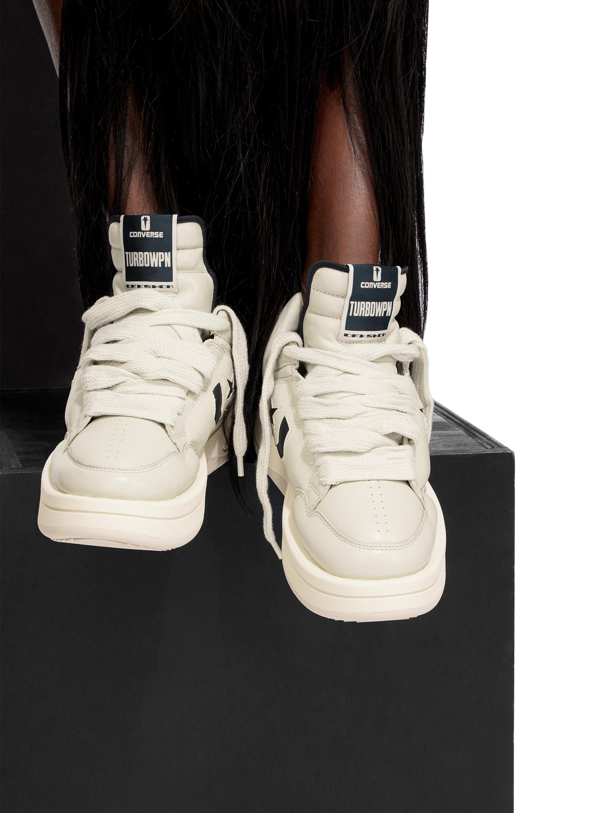 DRKSHDW by Rick Owens Converse x DRKSHDW TURBOWPN Low-Top Leather
