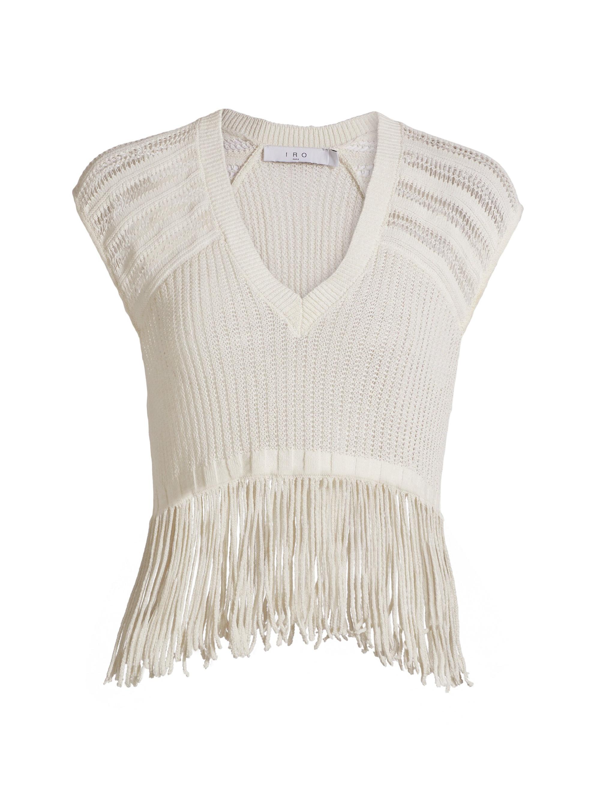IRO Women's Polly Knit Top - White