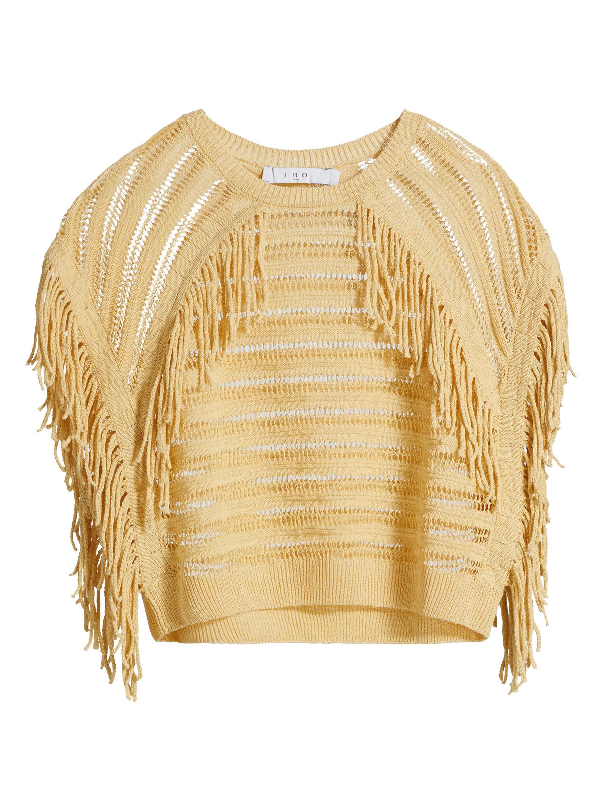 IRO Women's Paulin Knit Top - Yellow