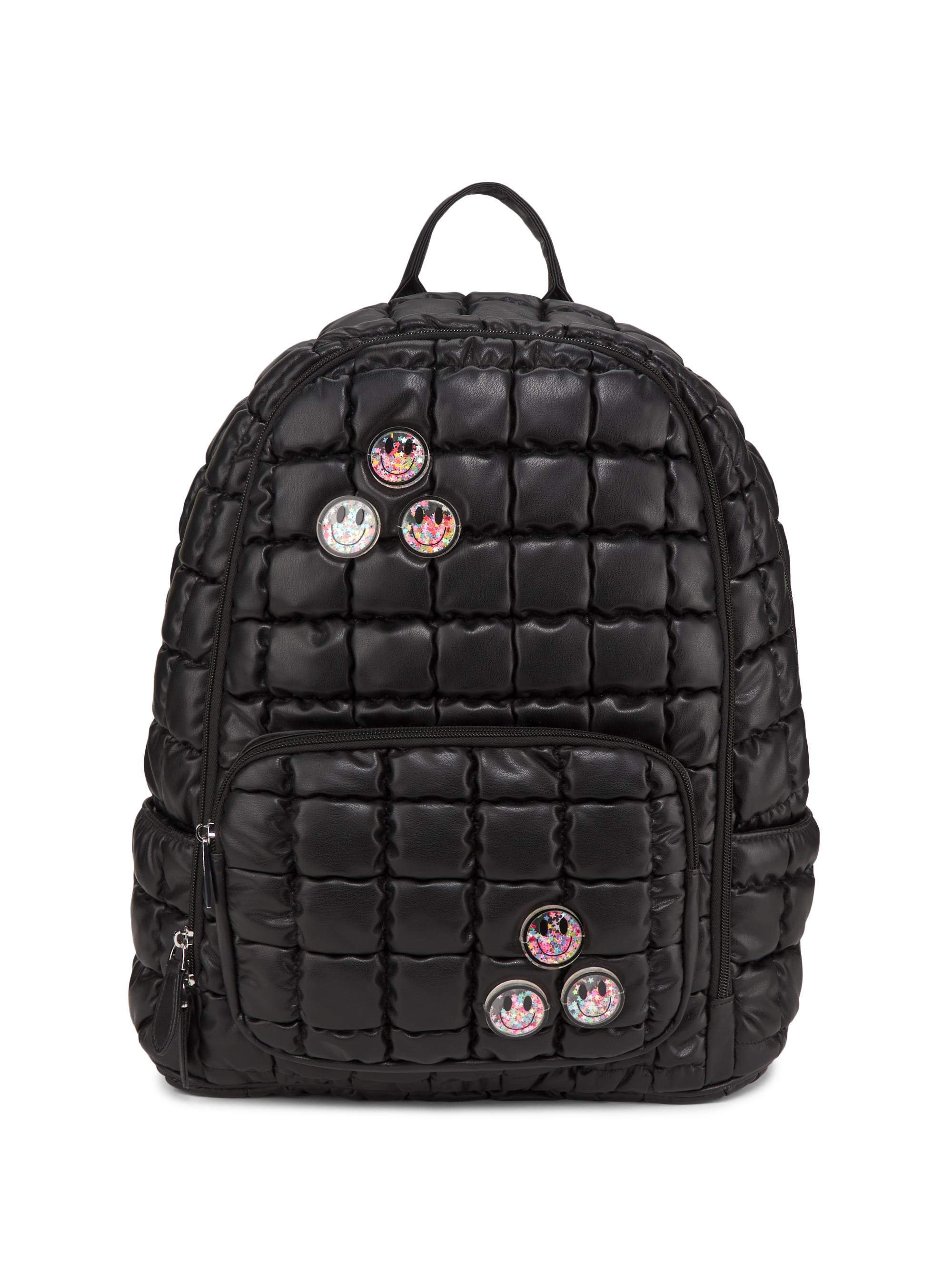 Burberry Kid's Check Nylon & Leather Backpack | Saks Fifth Avenue