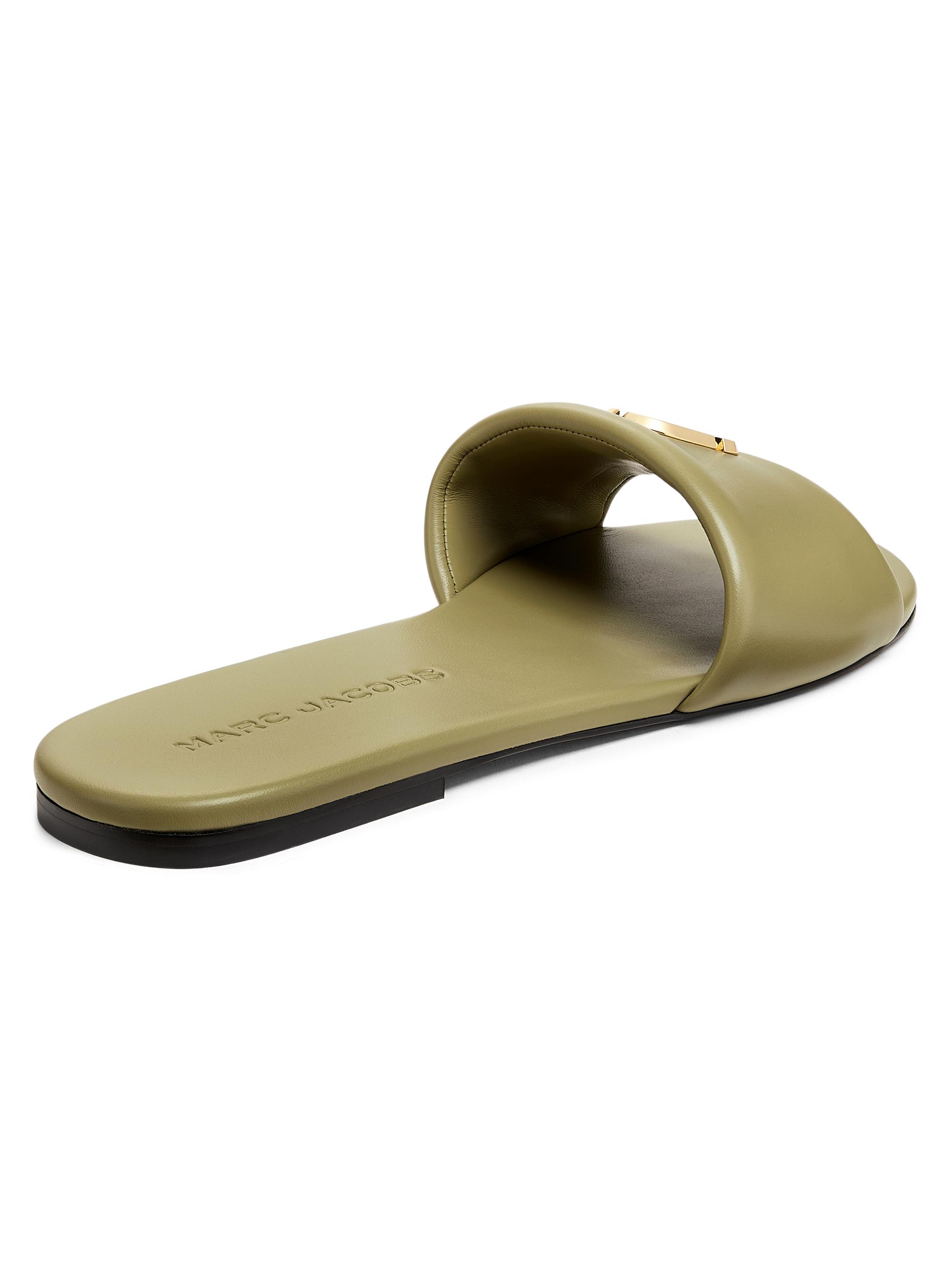 The Snapshot Leather Slides