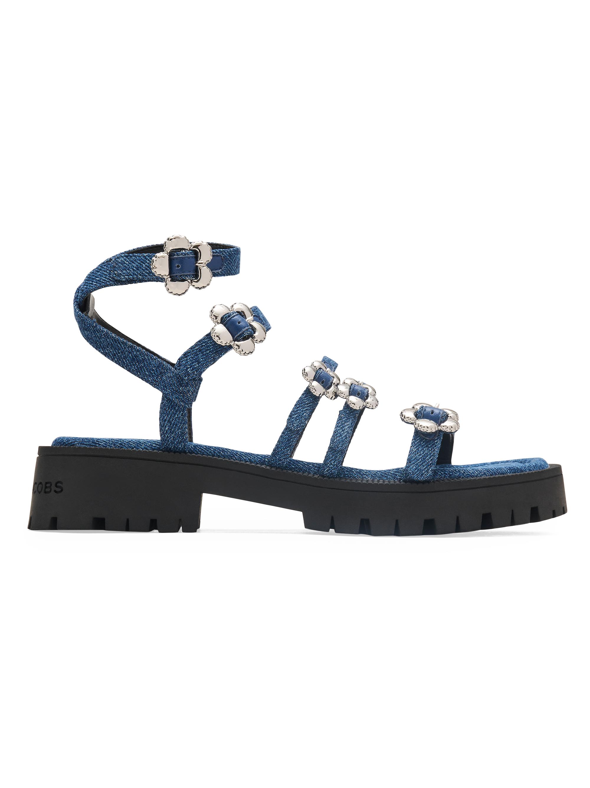 Marc Jacobs Women's The Kiki Denim Gladiator Sandals - Vintage Indigo