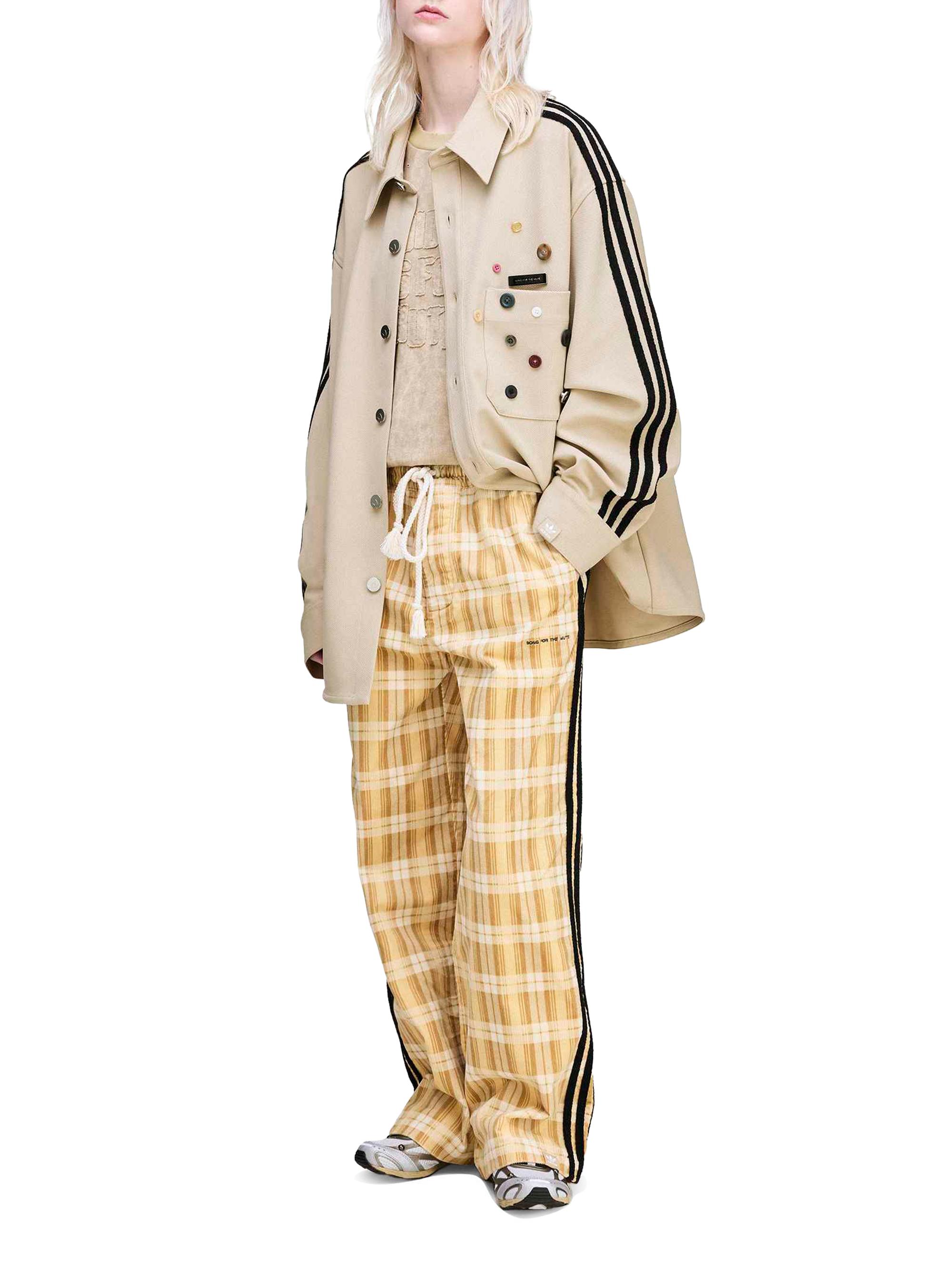 adidas adidas x SFTM ADI006 Plaid Stretch-Cotton Sweatpants | Saks