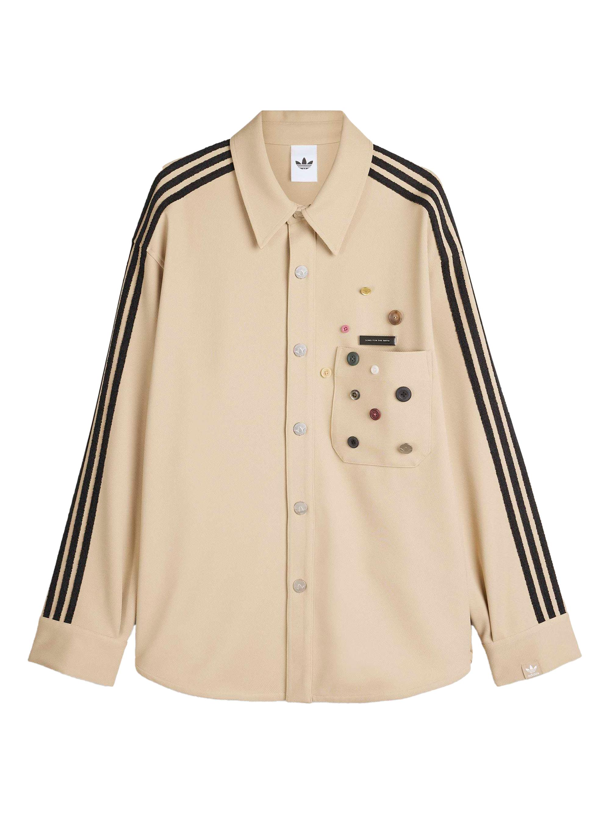 adidas adidas x SFTM ADI006 Button-Detail Oversized Shirt | Saks