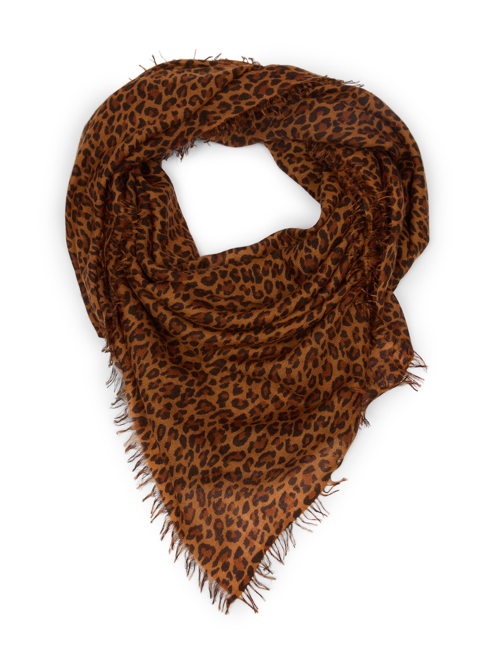 Isabel Marant Women's Madicia Leopard-Printed Wool-Cashmere Scarf - Leopard