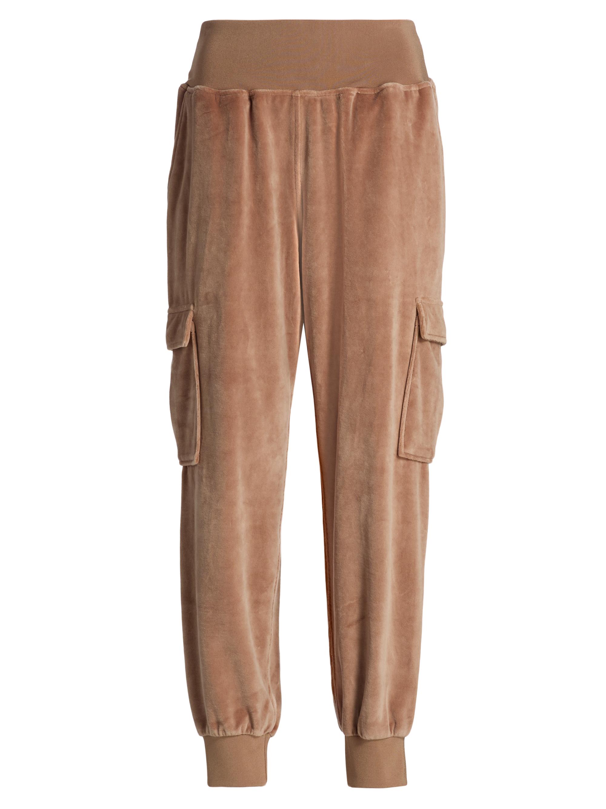 Cinq à Sept Women's Giles Velour Jogger Pants - Mocha