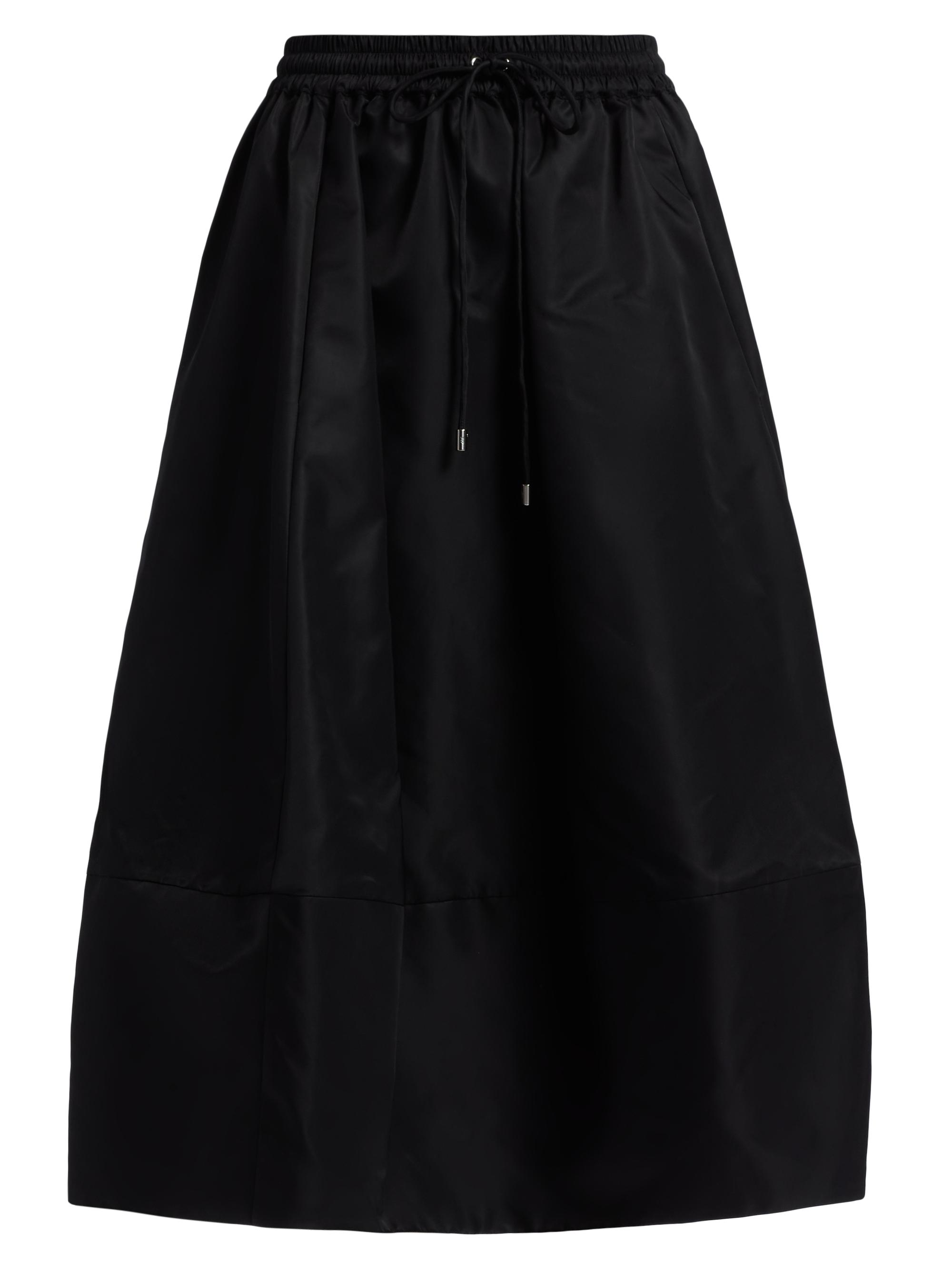 Cinq à Sept Women's Sirani Drawstring Midi-skirt - Black