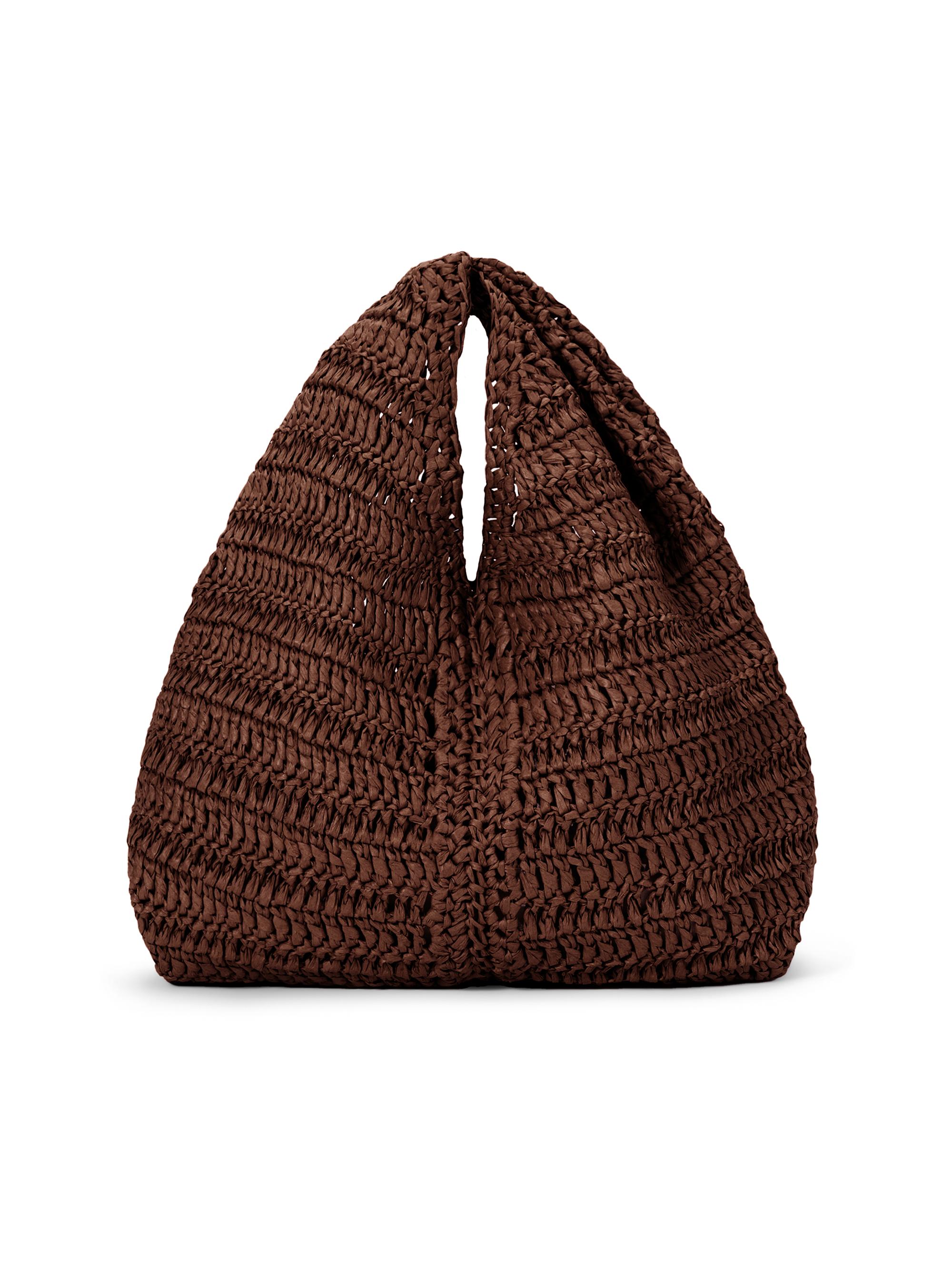 A.L.C. Women's Simone Woven Top Handle Bag - Chocolate