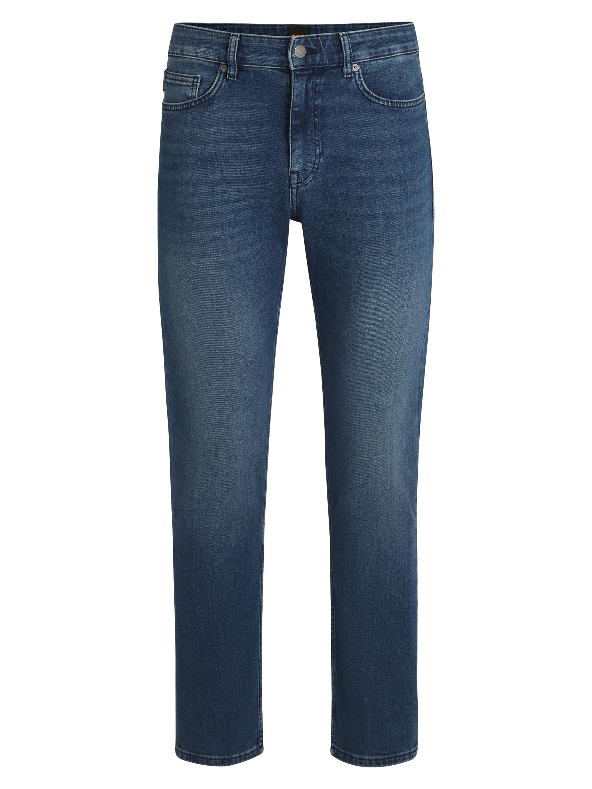 BOSS Men's Delaware Slim-Fit Jeans in Stretch Denim - Blue