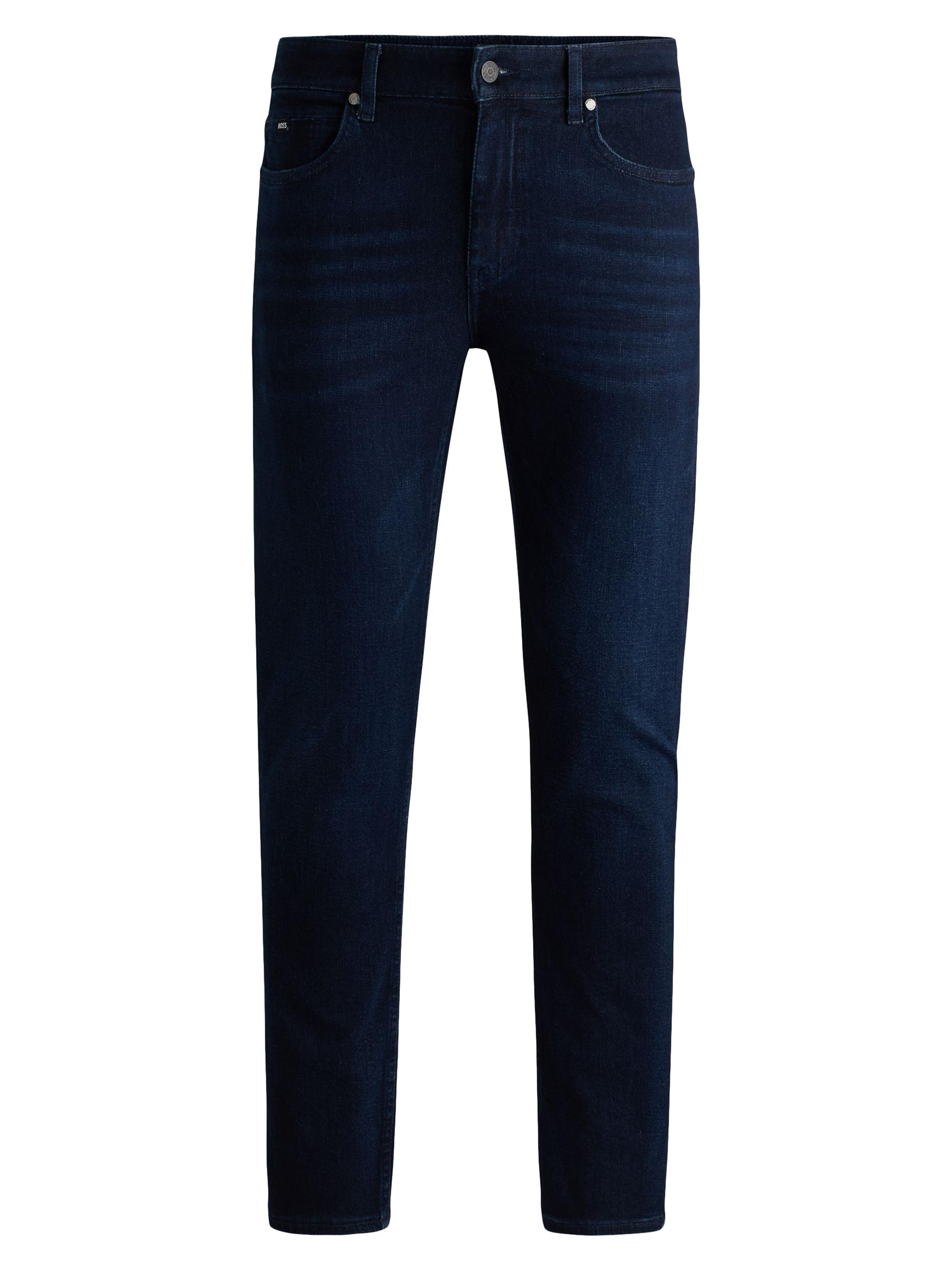 BOSS Men's Delaware Slim-Fit Jeans in Super-Soft Denim - Blue