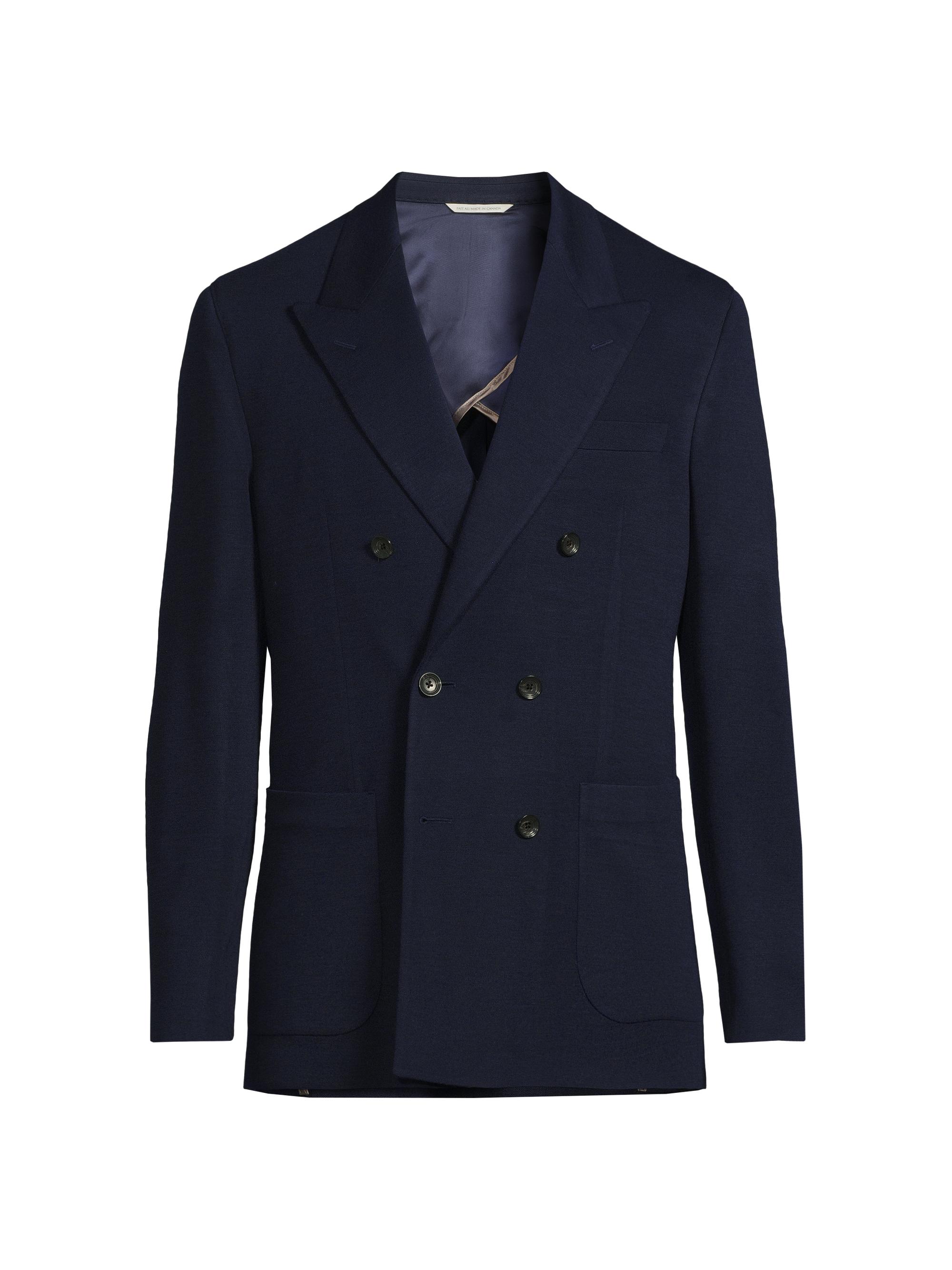 Our Legacy Unstructured Double-Breasted Wool Blazer | Saks Fifth