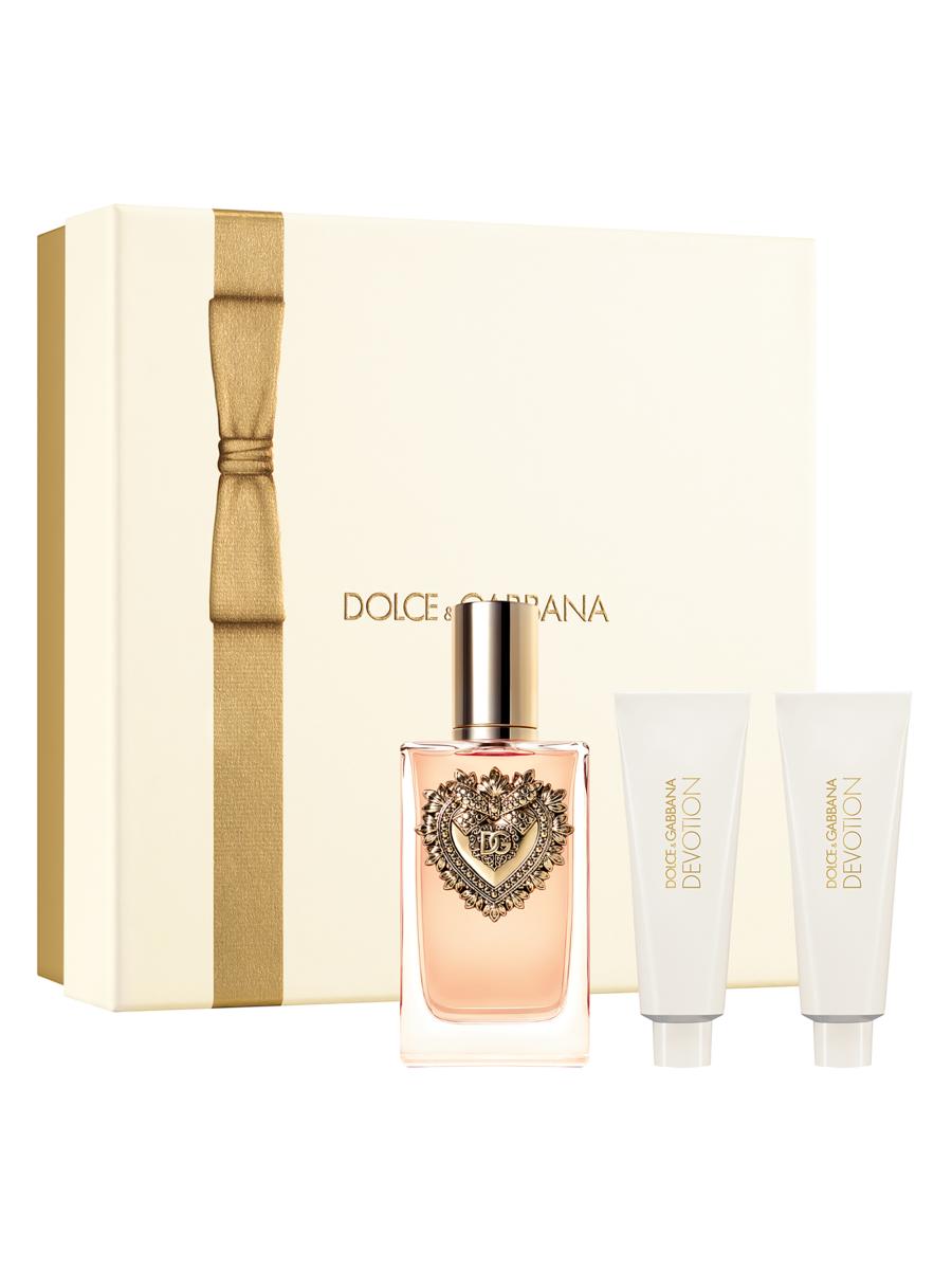ドルチェ＆ガッバーナ DOLCE&GABBANA ディボーション ギフトセット Dolce&Gabbana Devotion Eau de Parfum Trio Gift Set | Saks Fifth Avenue
