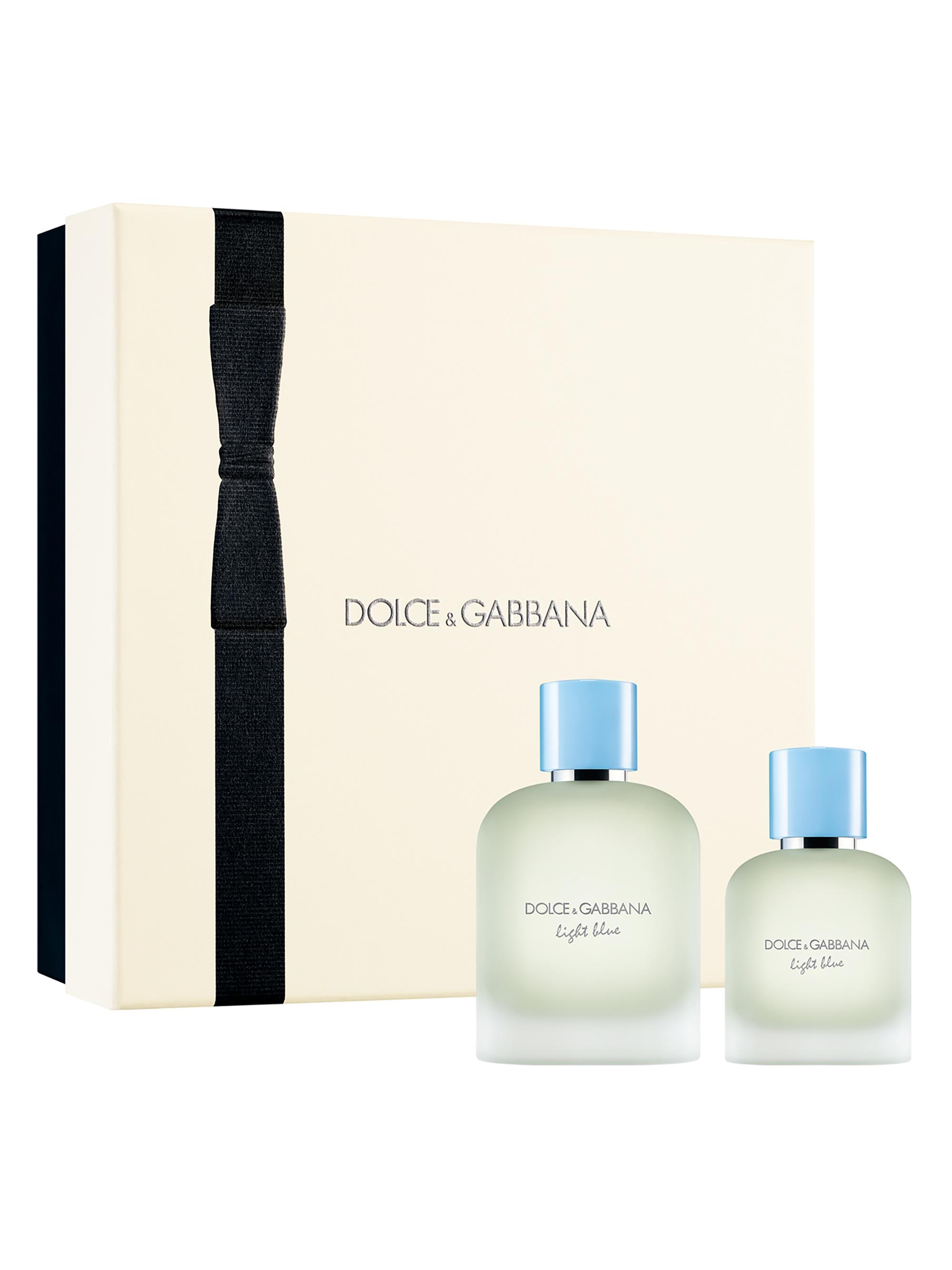 Dolce & Gabbana Men's Light Blue Pour Homme Eau de Toilette Duo Gift Set