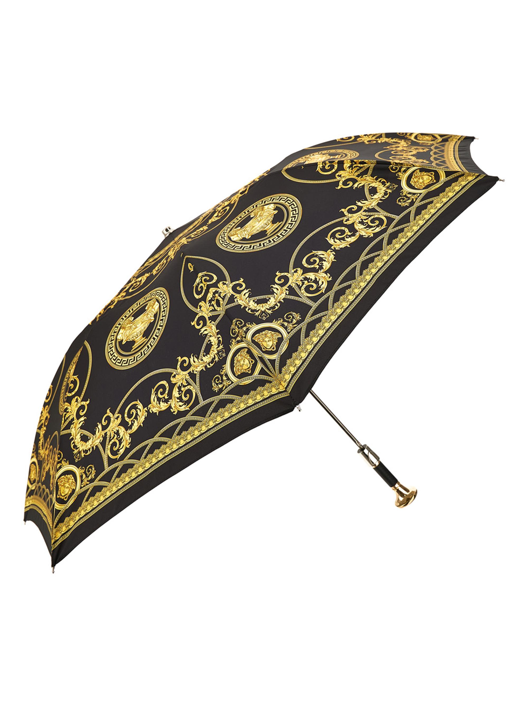 Versace Coupe Des Dieux Umbrella - Black Gold