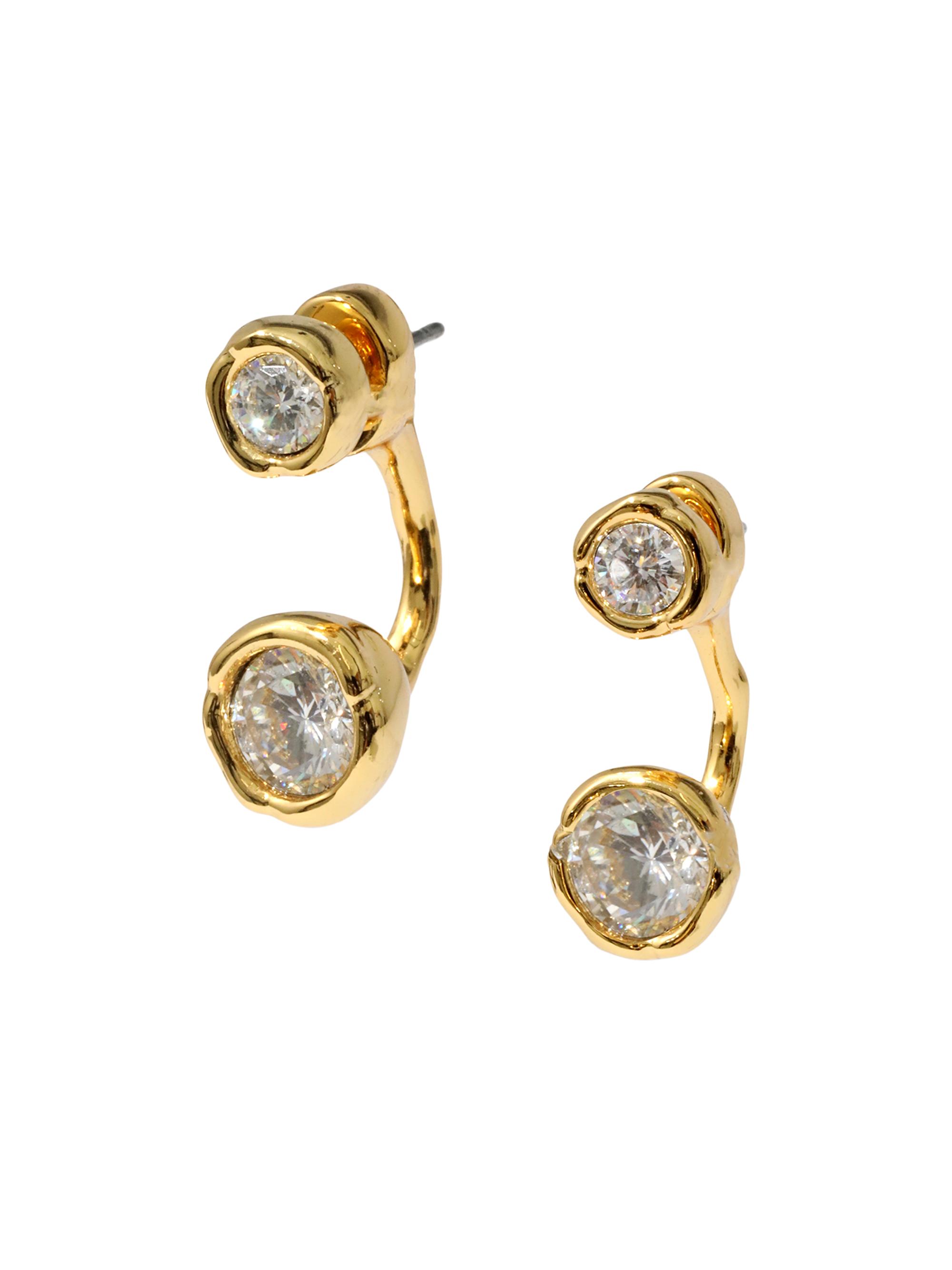 Alexis Bittar Women's Asterales 14K-Gold-Plated & Cubic Zirconia Ear Jackets - Gold