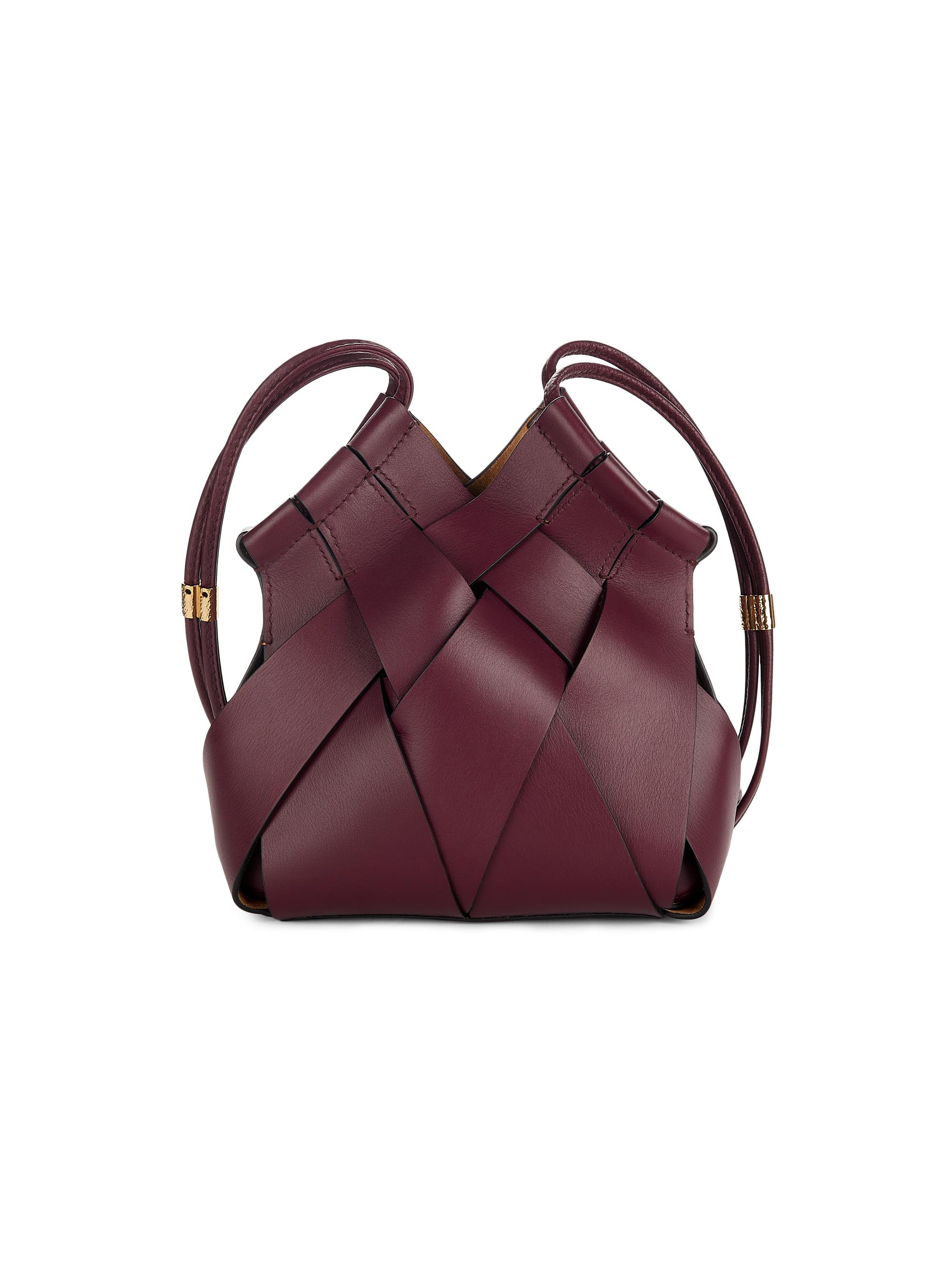 Ulla Johnson Women's Charlotte Leather Crossbody Bag - Bordeaux