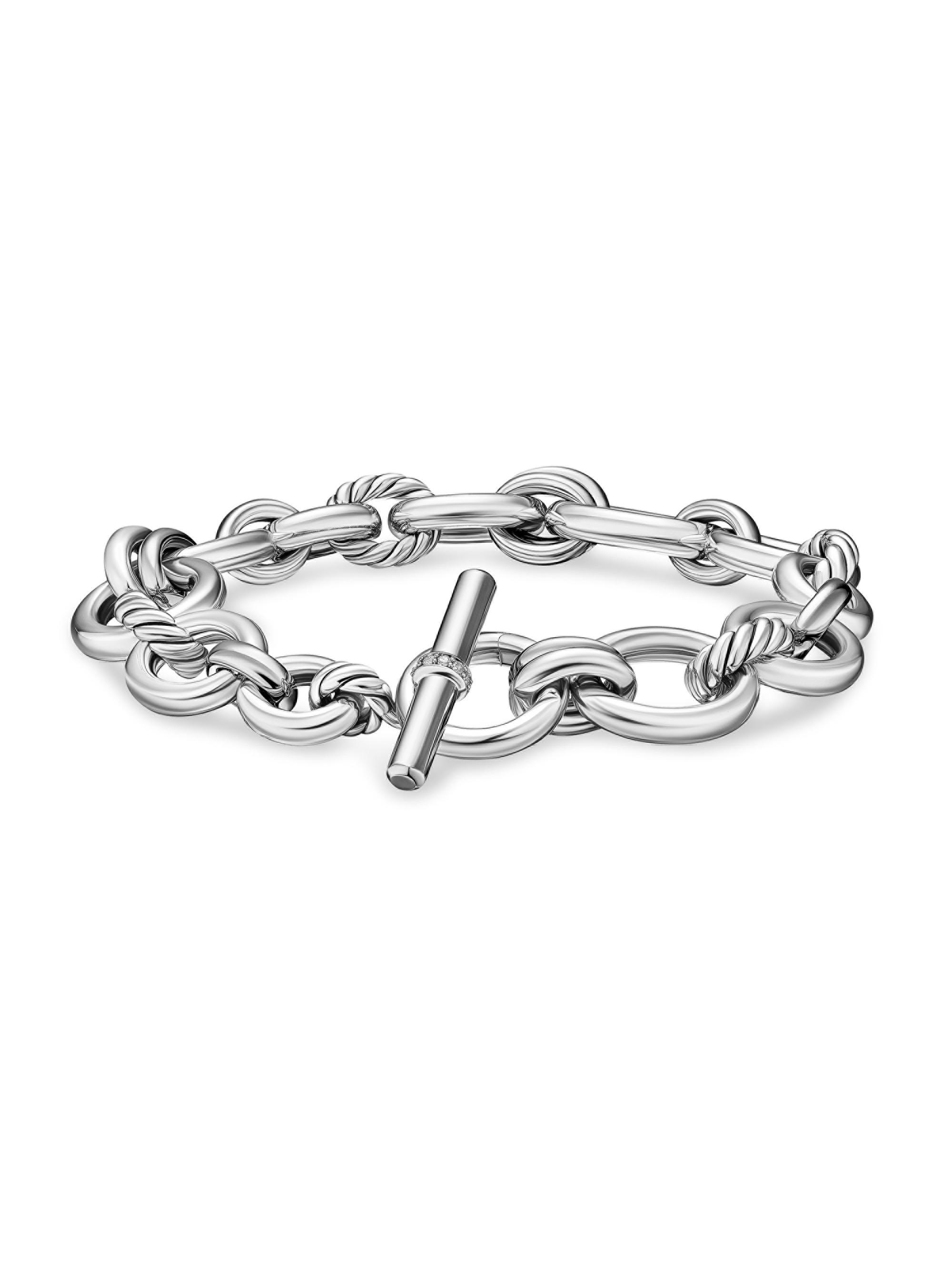 David Yurman Women's DY Mercer Chain Bracelet in Sterling Silver - Silver