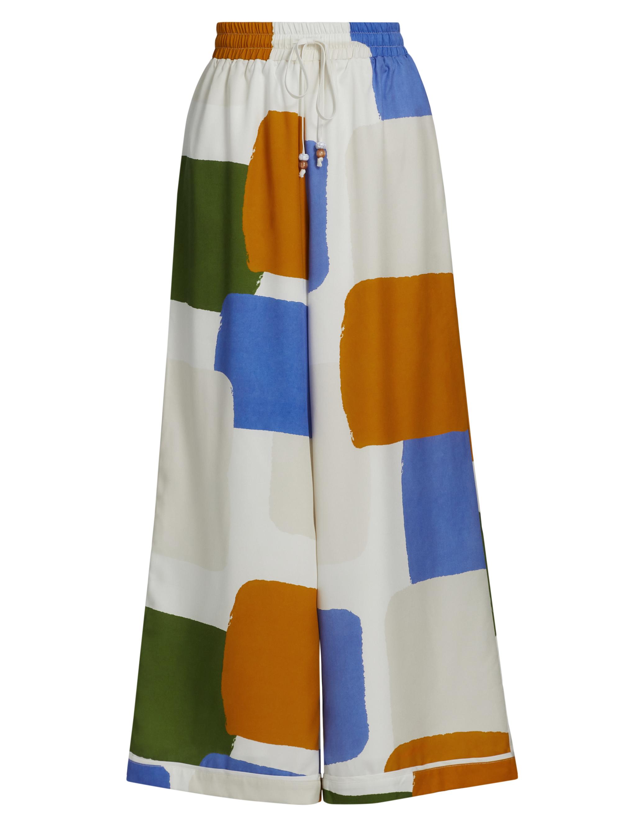 Sancia Women's The Olsen Wide-Weg Pants - Madeira Print