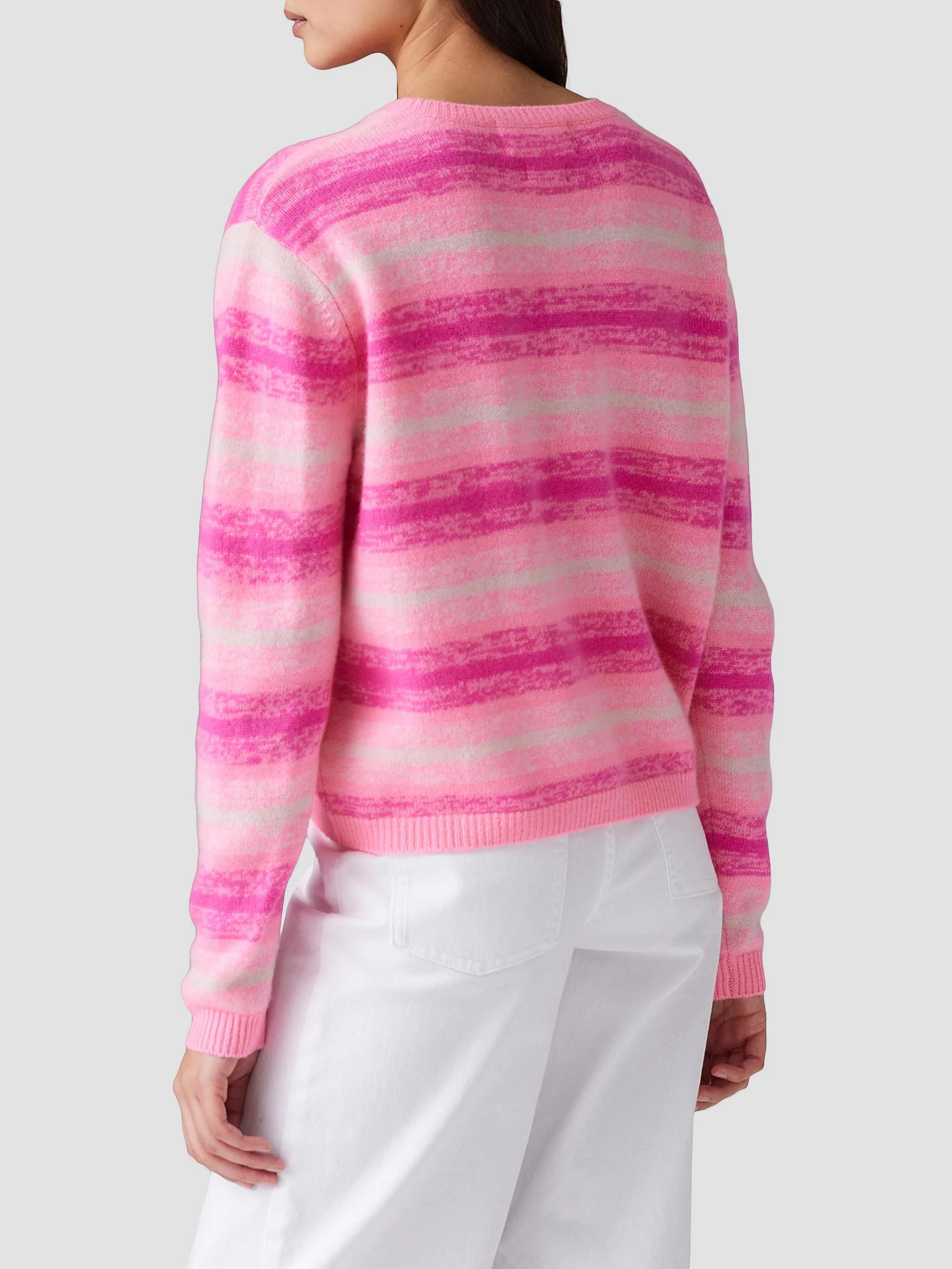 COLORUSH Space Dye Stripe Cardigan Cashmere | Saks Fifth Avenue