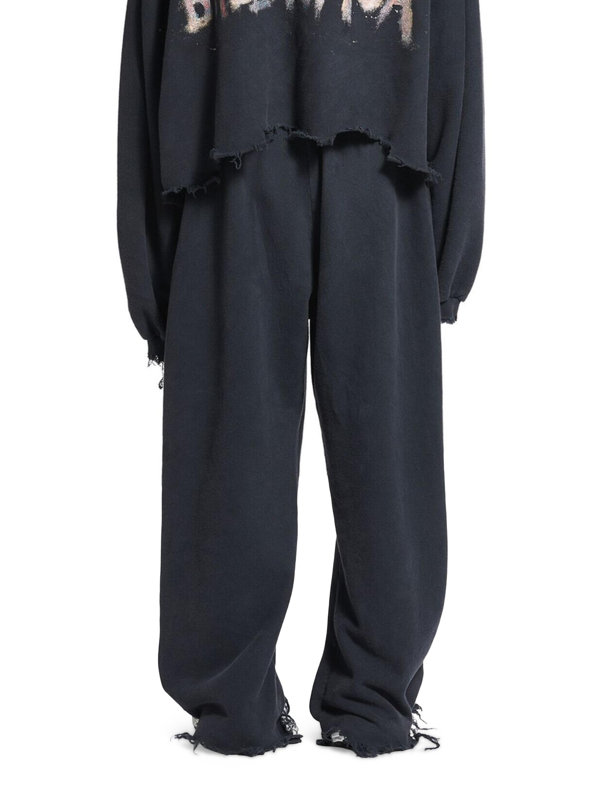 Balenciaga Nail Polish Cropped Sweatpants | Saks Fifth Avenue