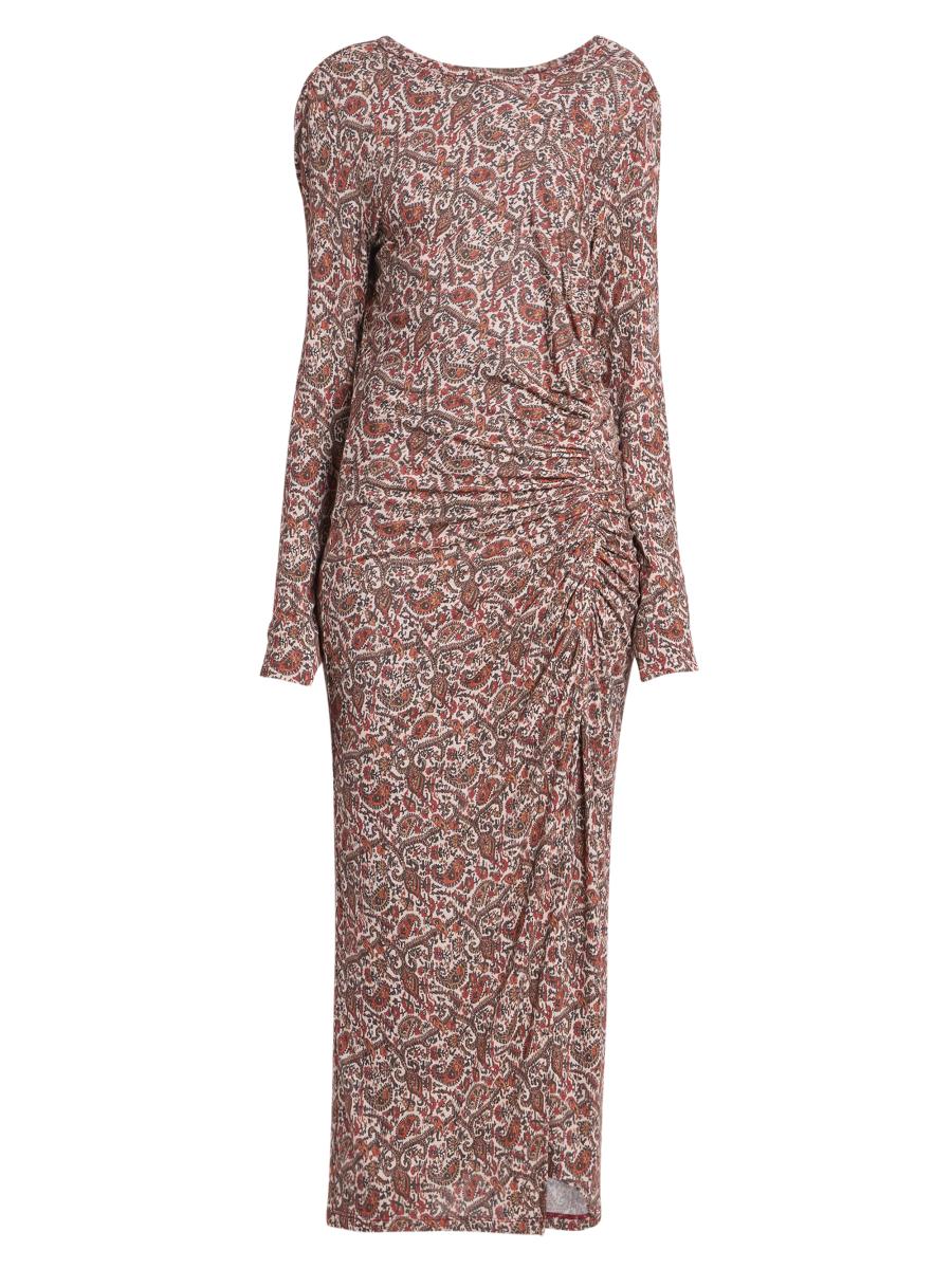 Isabel Marant Étoile Jelina Paisley Stretch-Modal Midi-Dress