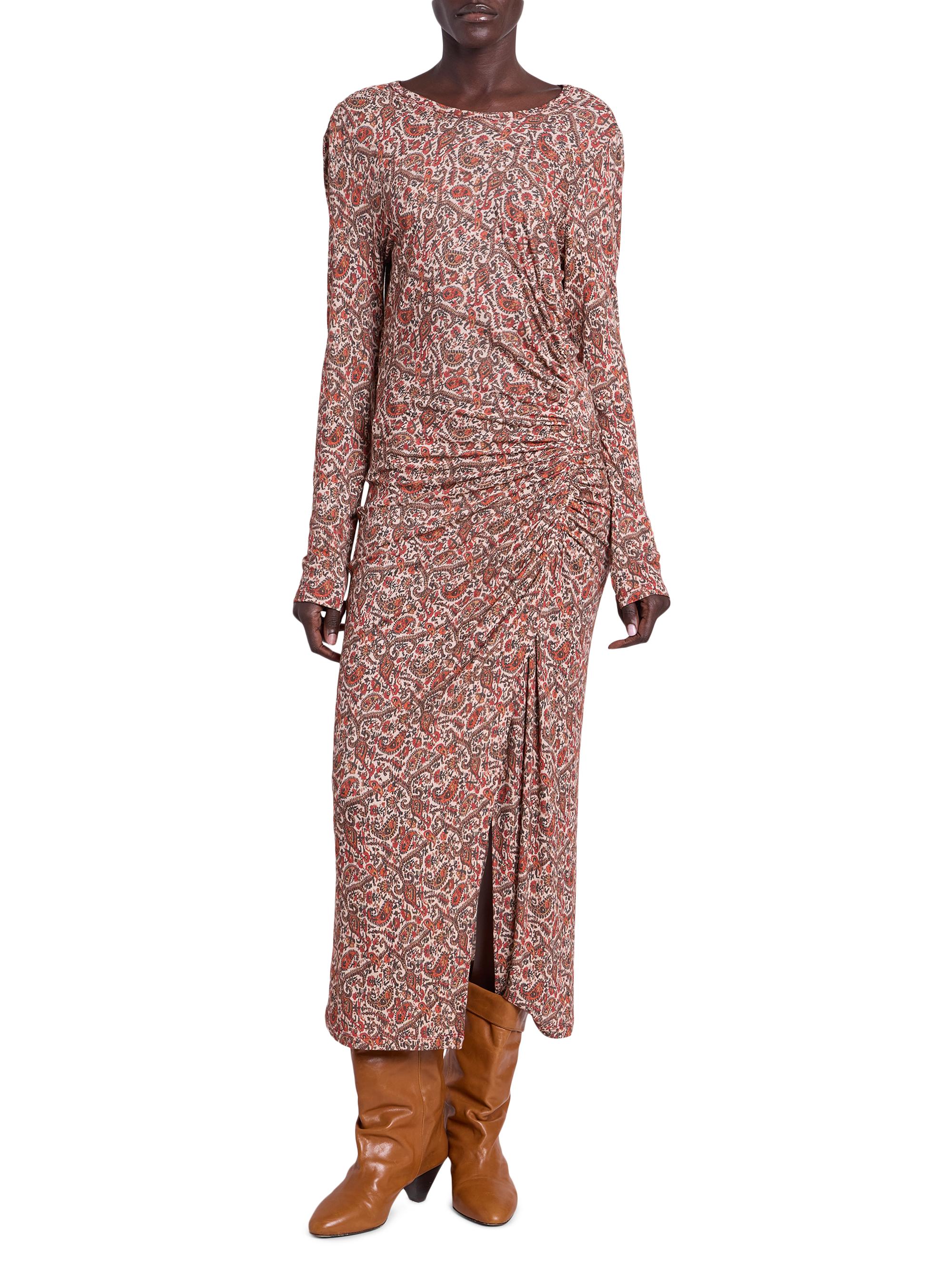 Isabel Marant Étoile Jelina Paisley Stretch-Modal Midi-Dress