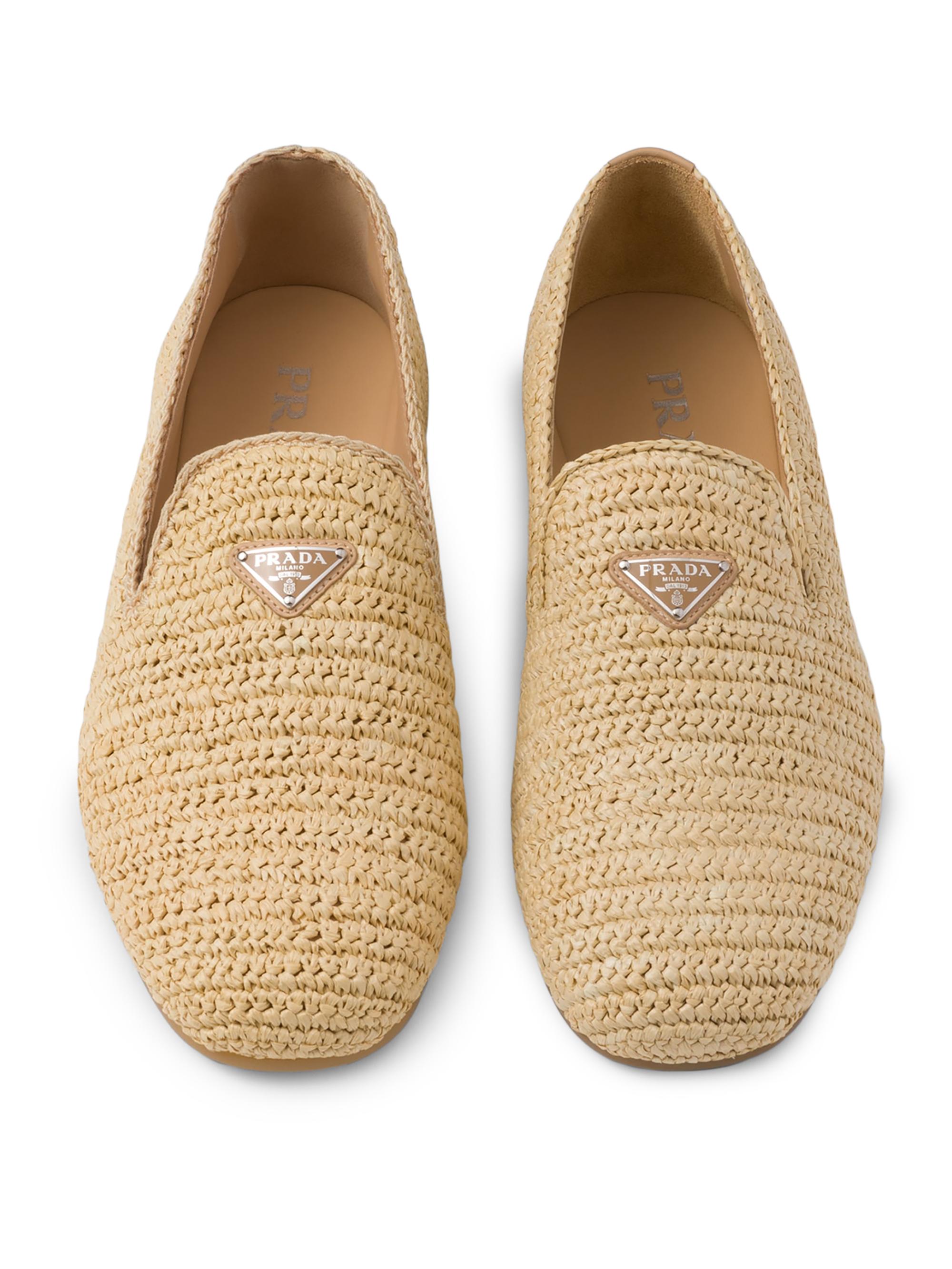 Prada Crochet Slip-On Shoes | Saks Fifth Avenue