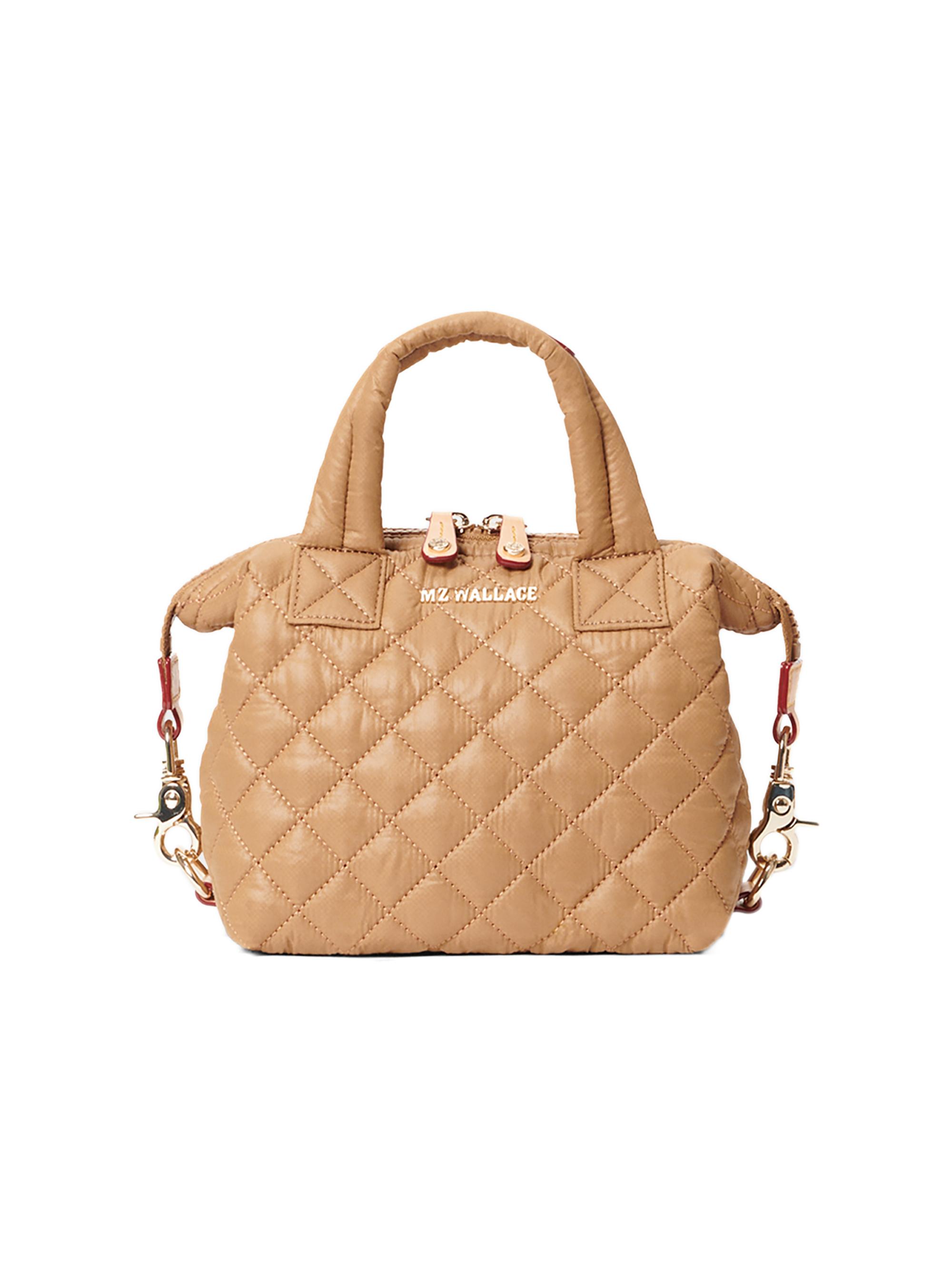 MZ Wallace Women's Micro Sutton Shoulder Bag - Caramel