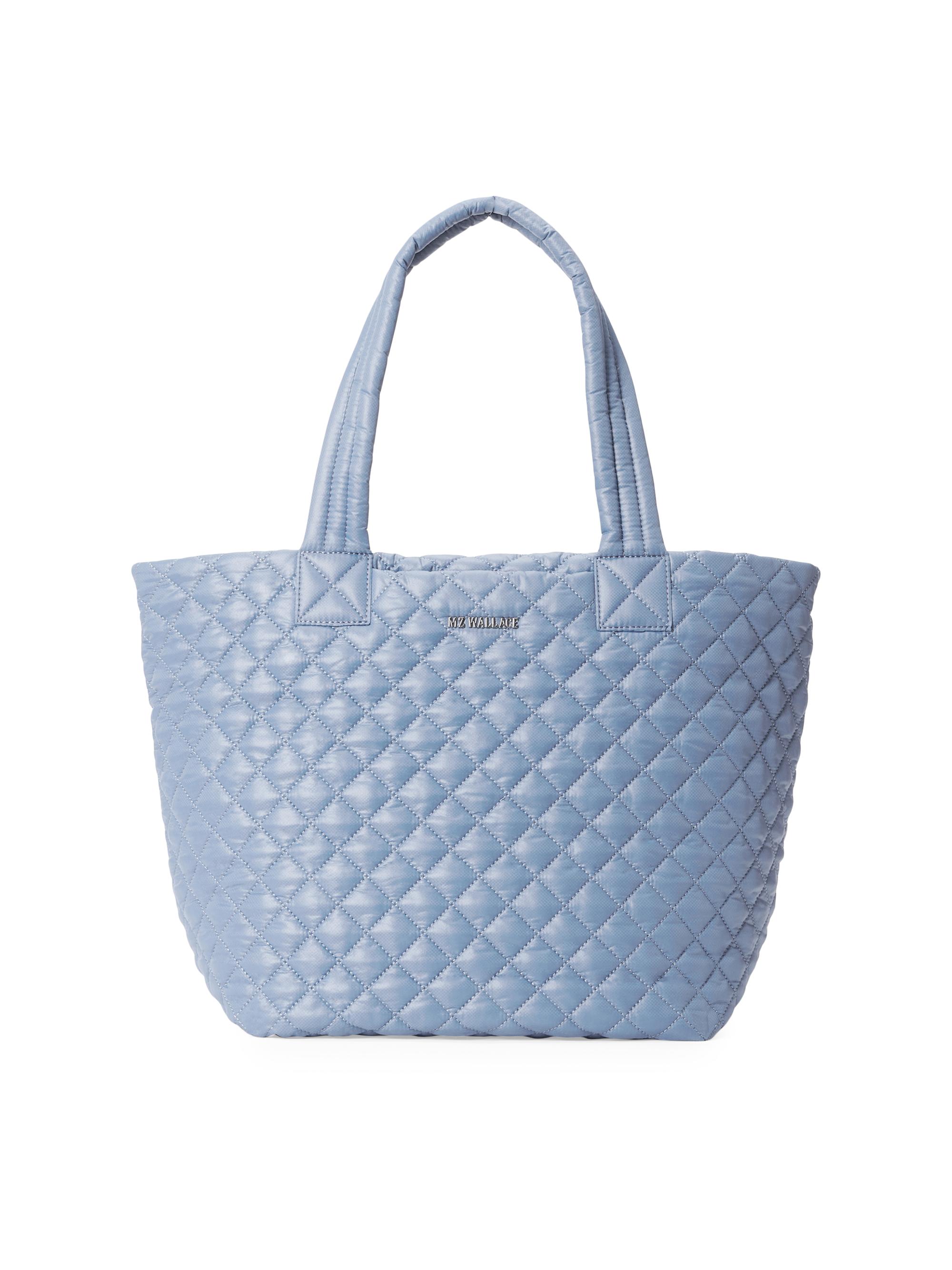 MZ Wallace Women's  Metro Tote Deluxe - Stone Blue
