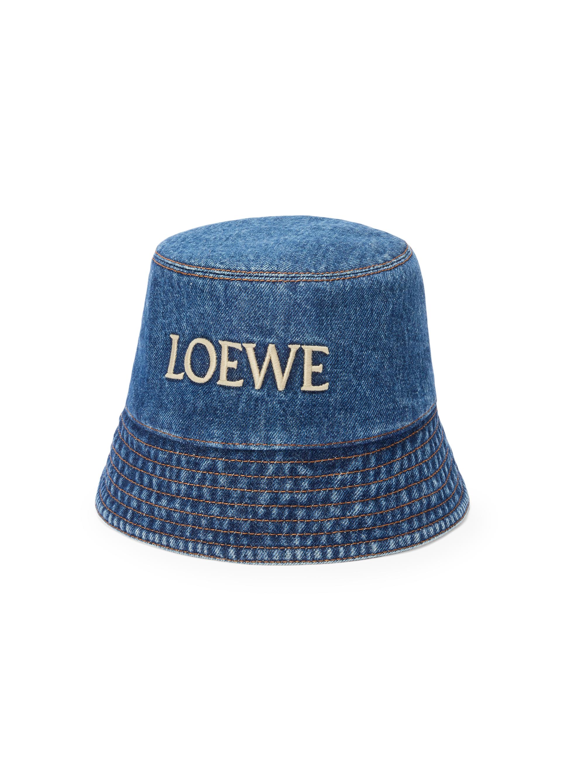 【ほぼ新品】LOEWE paula's ibiza ダメージ加工 デニム LOEWE LOEWE x Paula's Ibiza Denim Bucket Hat | Saks Fifth Avenue
