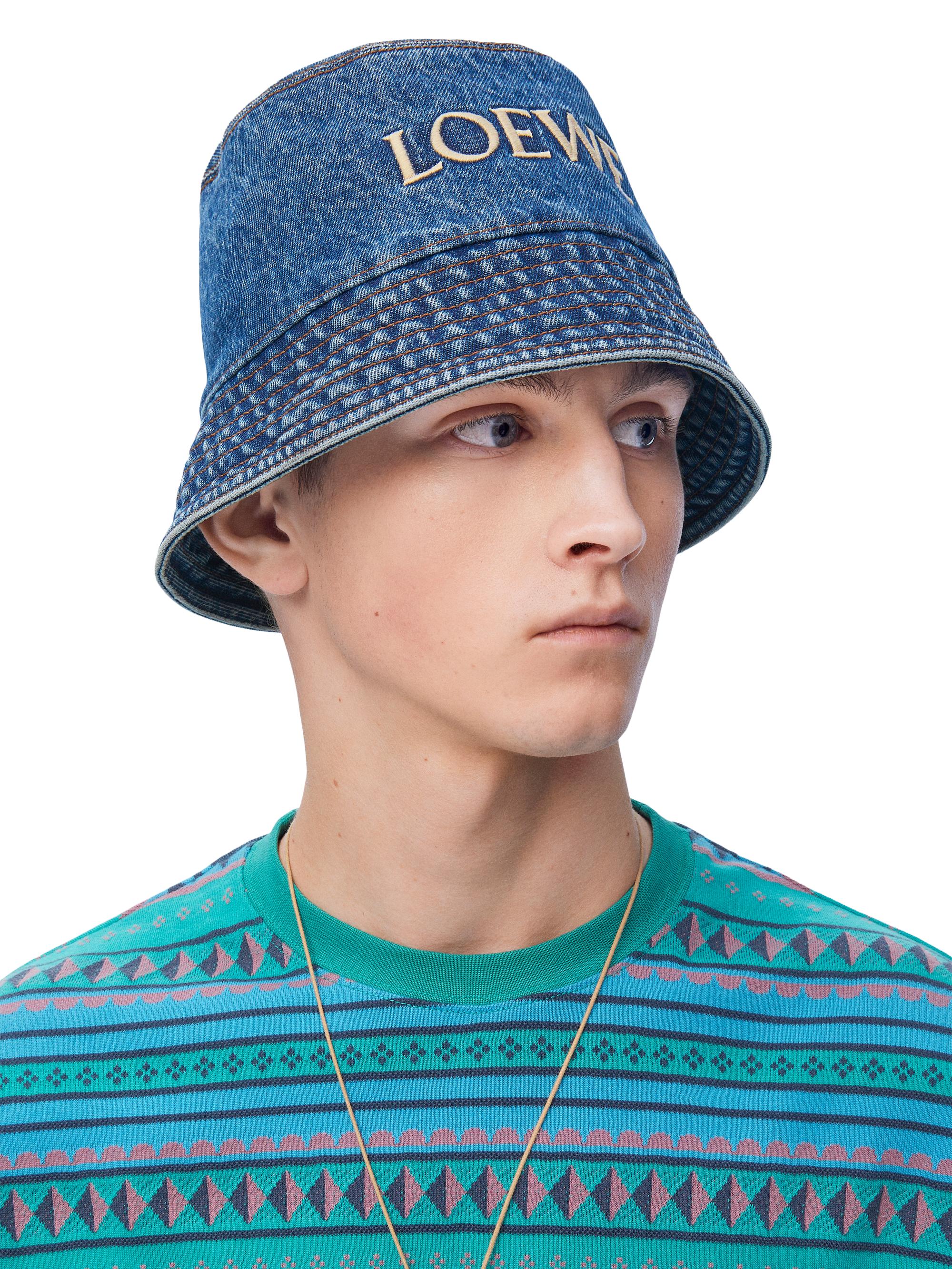 LOEWE LOEWE x Paula's Ibiza Denim Bucket Hat | Saks Fifth Avenue