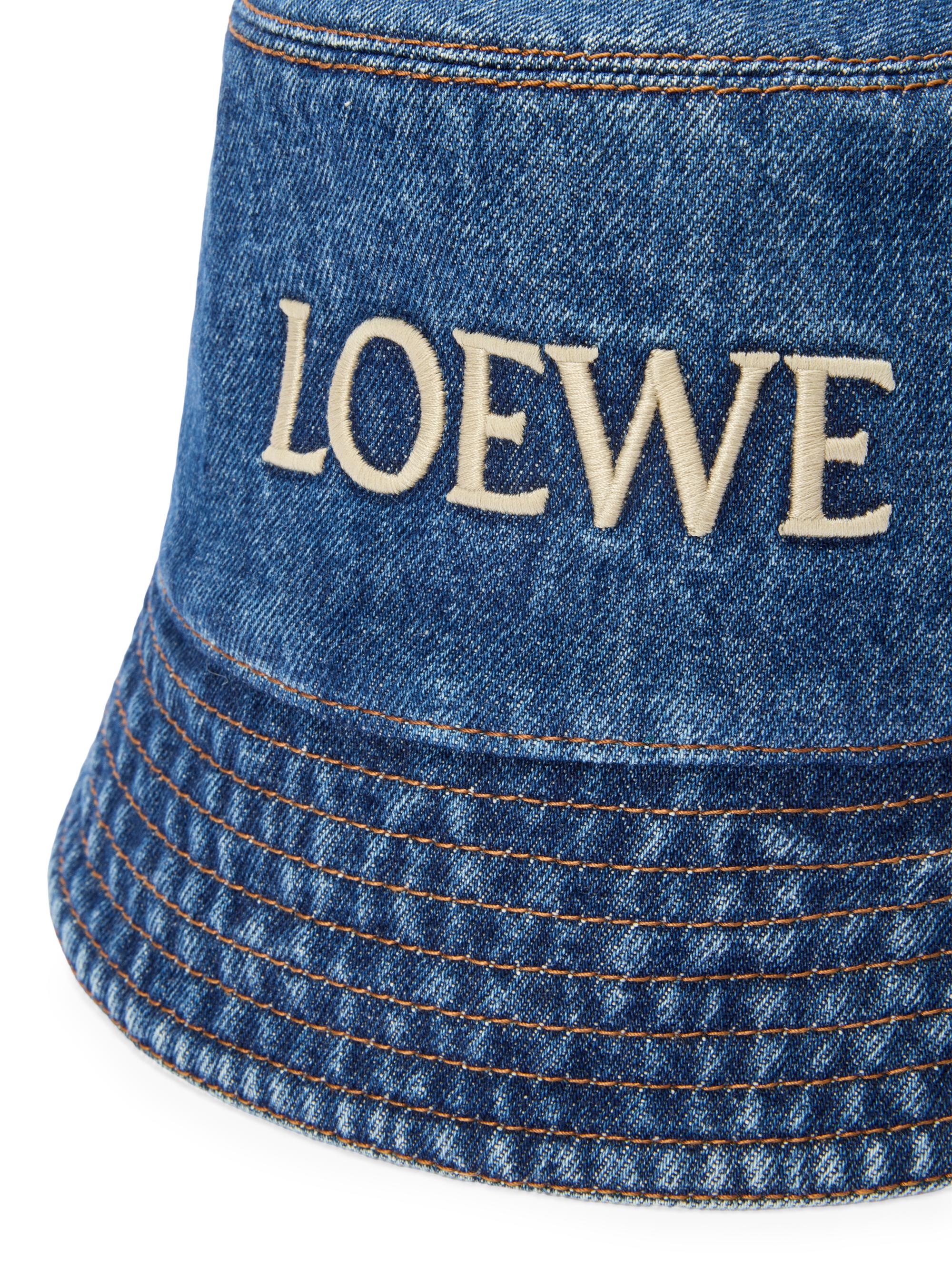 LOEWE LOEWE x Paula's Ibiza Denim Bucket Hat | Saks Fifth Avenue