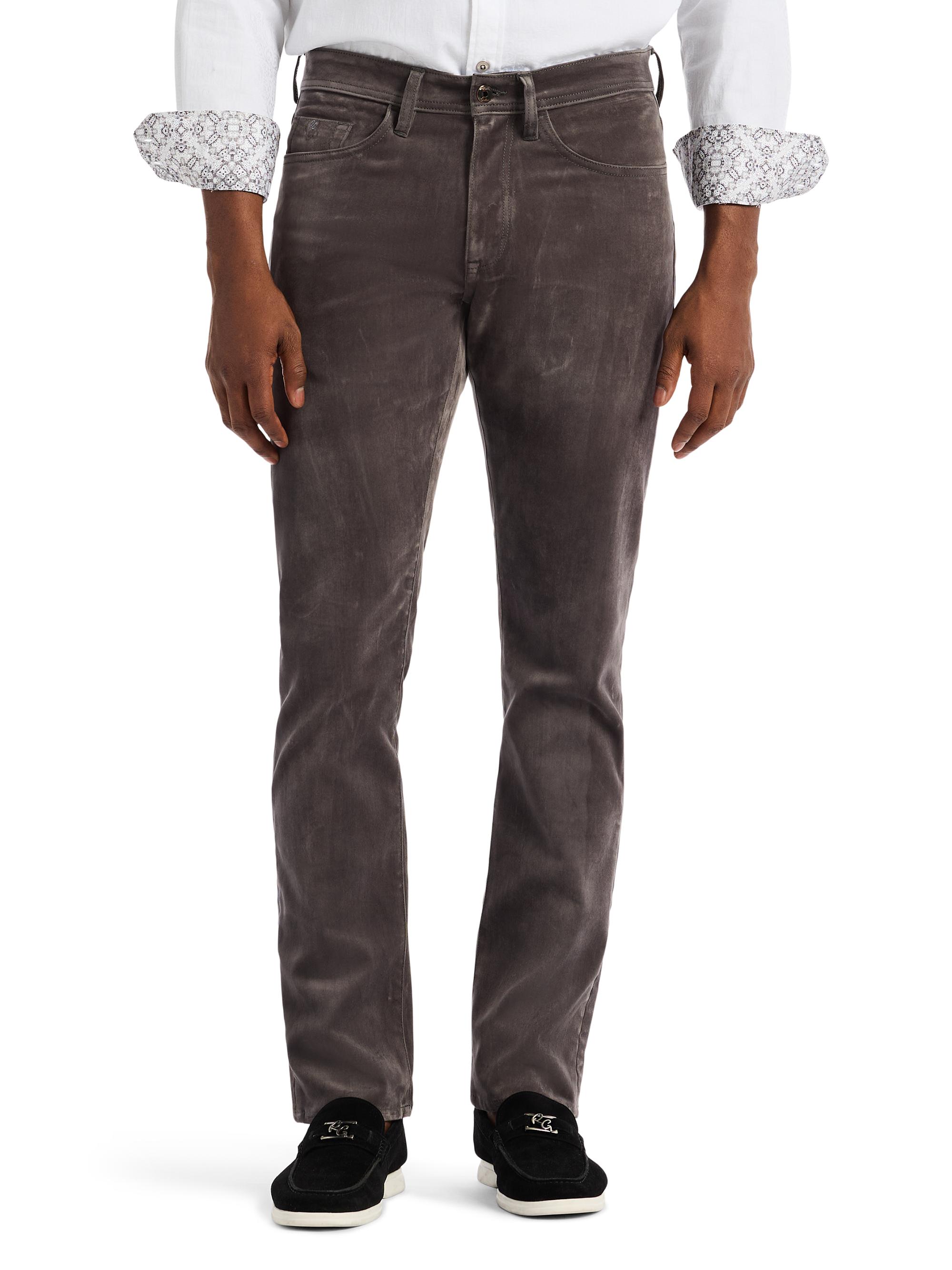 Robert Graham Men's Celestial Velvet 5-Pocket Pants - Charcoal