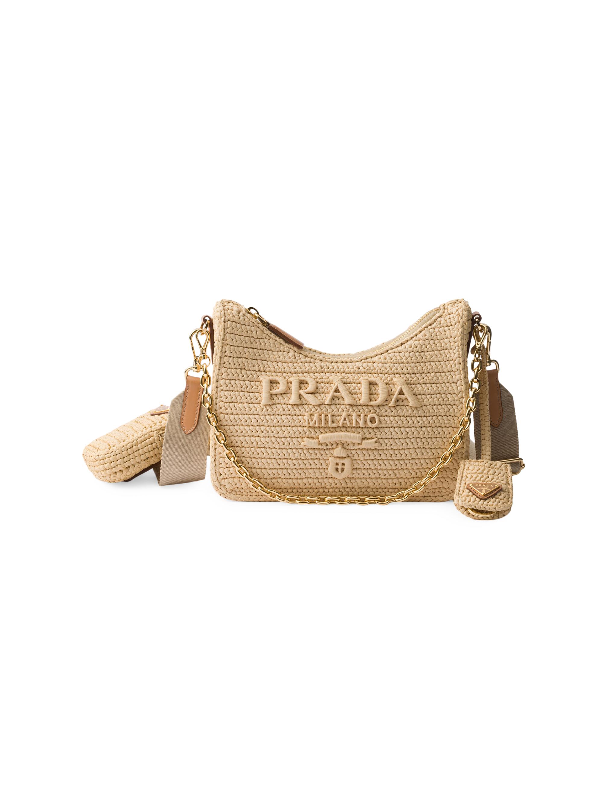 PRADA バッグ Prada ナッパレザー ショルダーバッグ | ブラック | FARFETCH JP