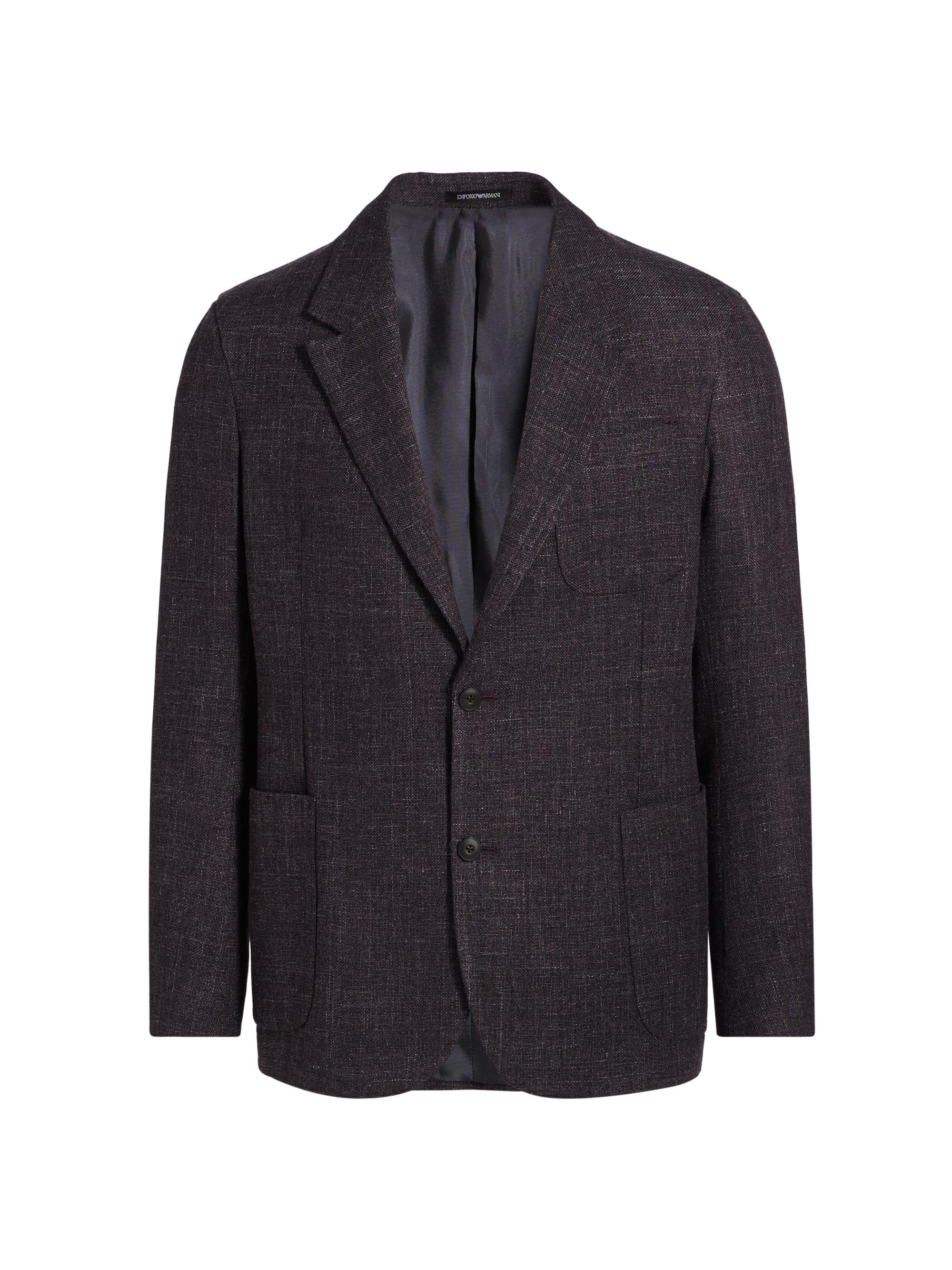 ジャケット・アウター emporio armani wool heavy gabardine coat Emporio Armani Heavyweight Gabardine Trench Coat