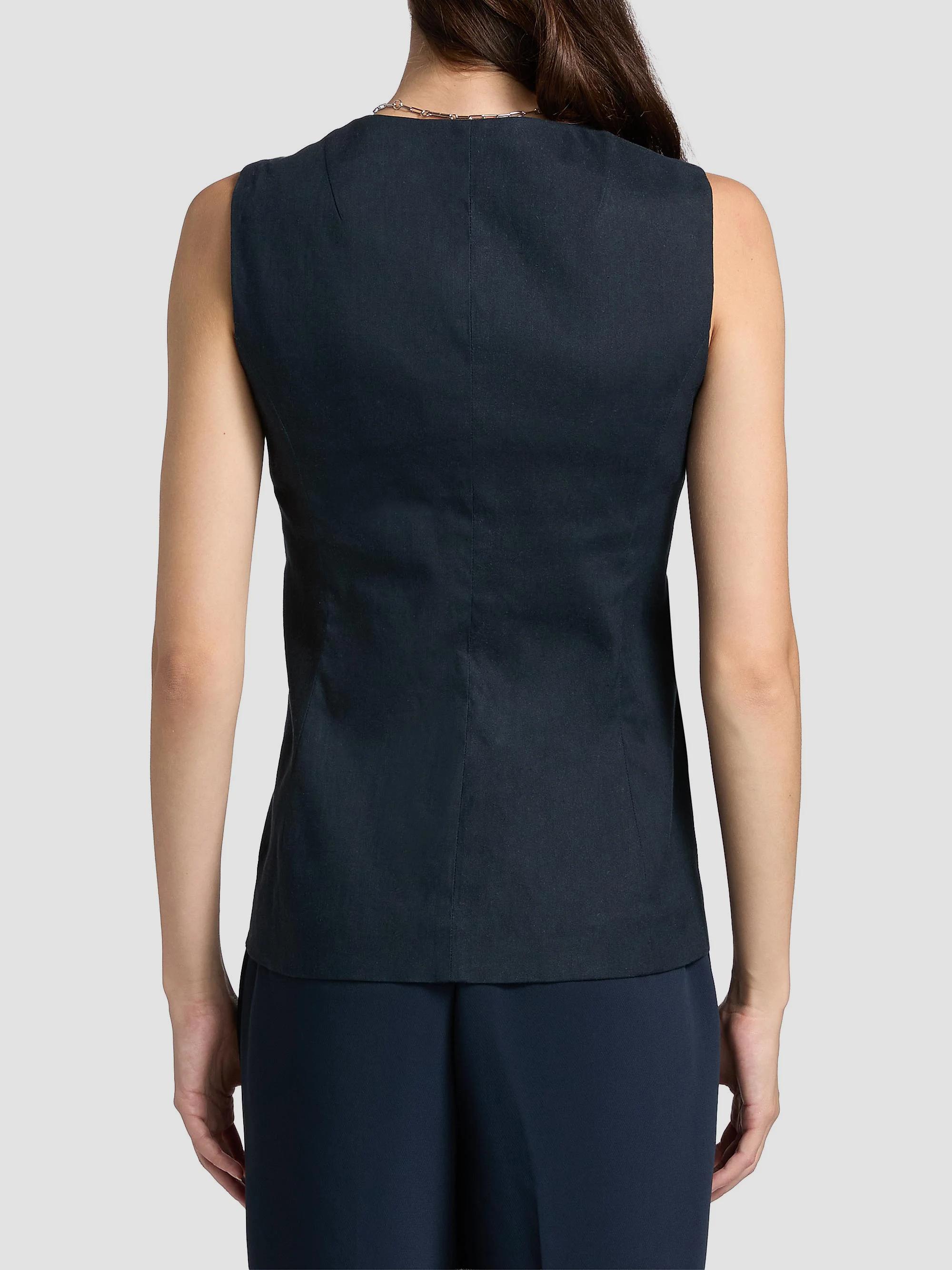 rag & bone Slade Linen-Blend Vest | Saks Fifth Avenue
