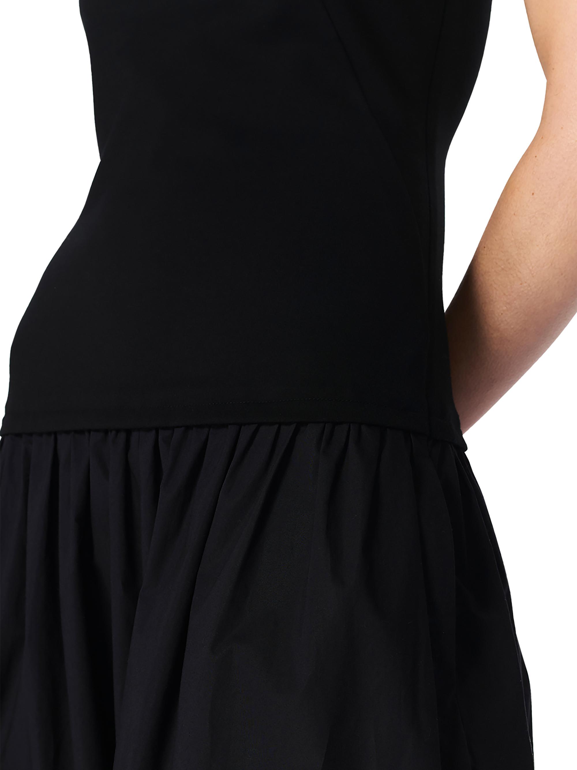 birthday dresses for women gold H&M Black Smocked Strapless Ruffle Square Neck A Line Midi Dress Size – Brie main image 1