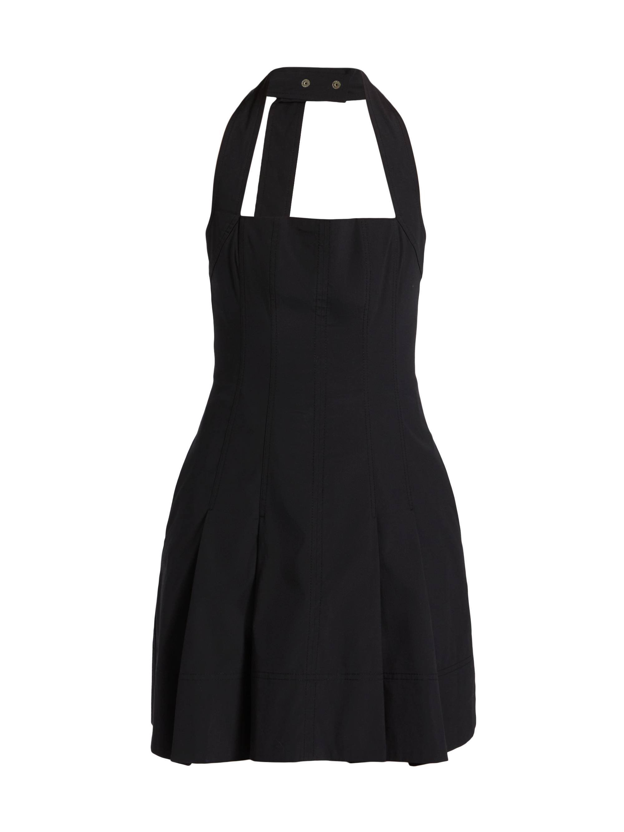 short black and gold dress A.L.C. Haven Mini Dress