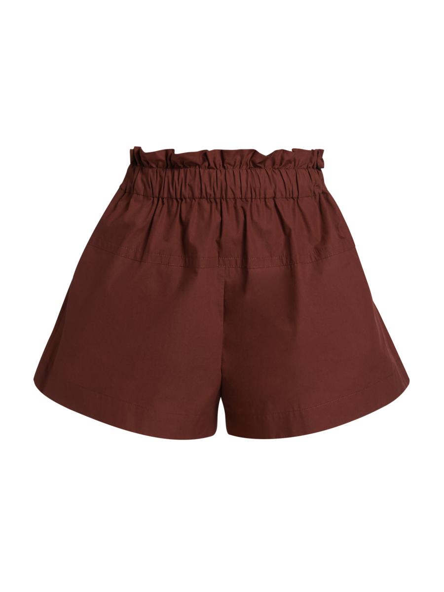 A.L.C. Nate Relaxed-Fit Cotton Shorts | Saks Fifth Avenue