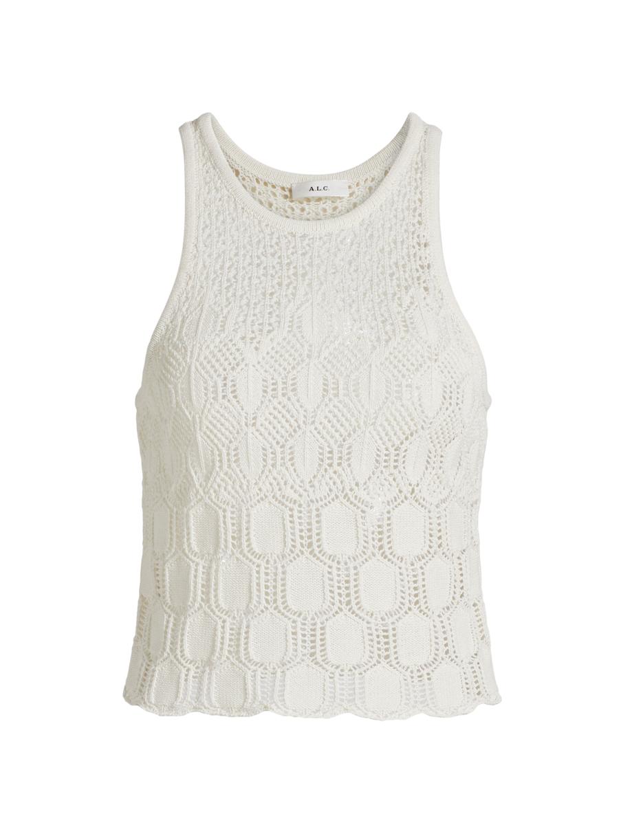 A.L.C. Rosa Crochet Sleeveless Top | Saks Fifth Avenue
