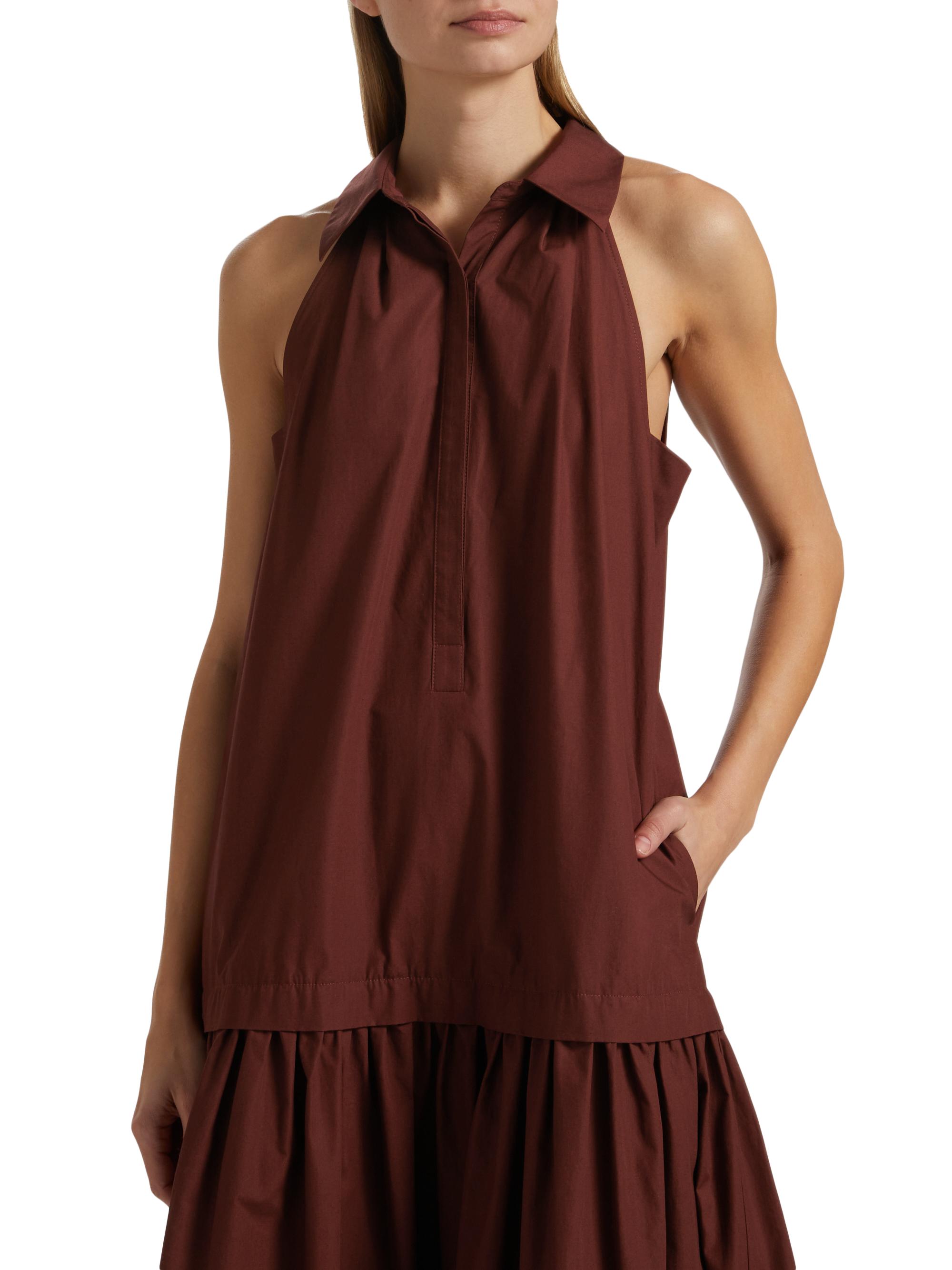 drop waist dress on plus size Solid Color Drop Waist Dress