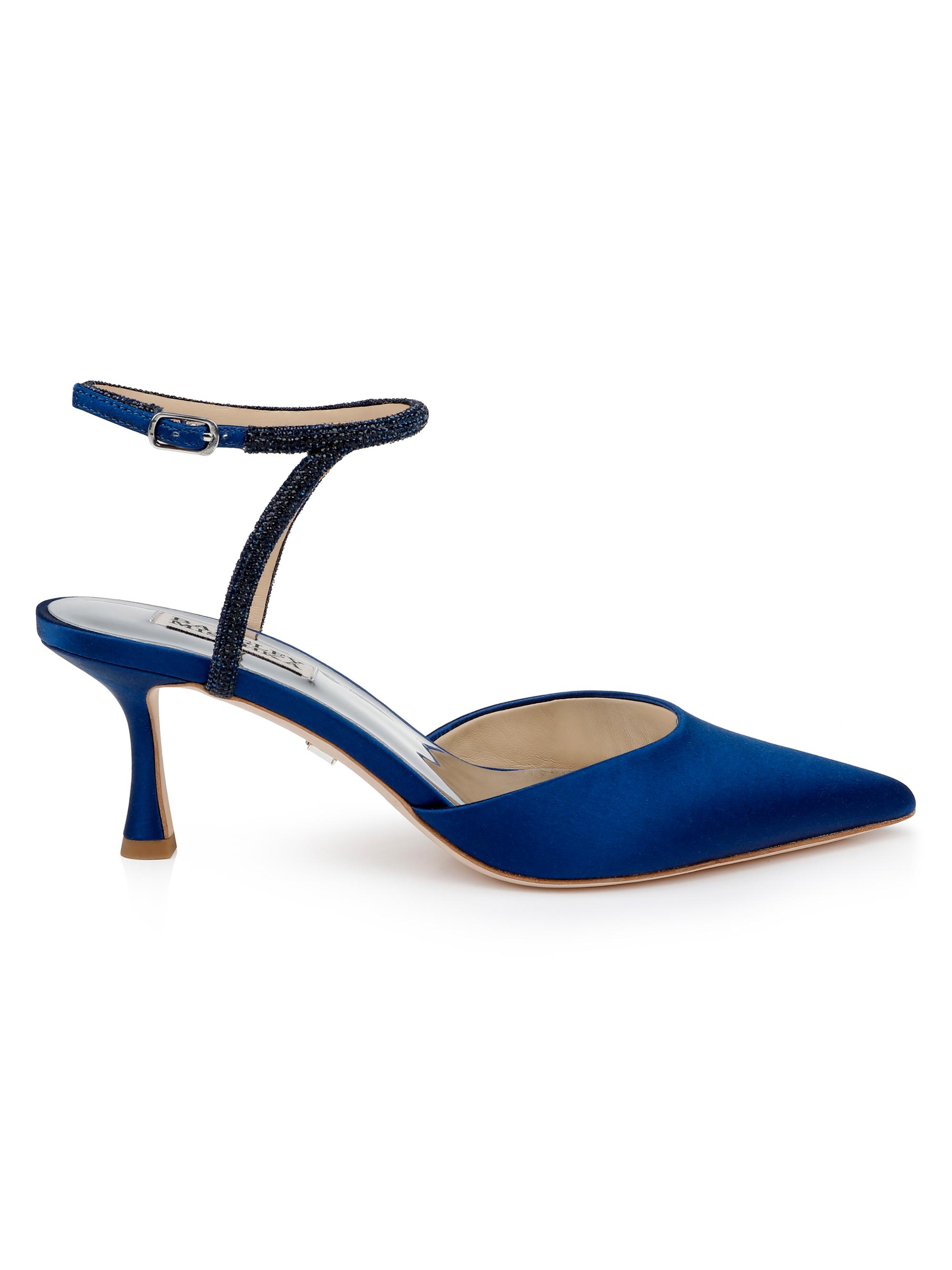 Badgley Mischka Autumn 65MM Crystal-Embellished Jacquard Pumps